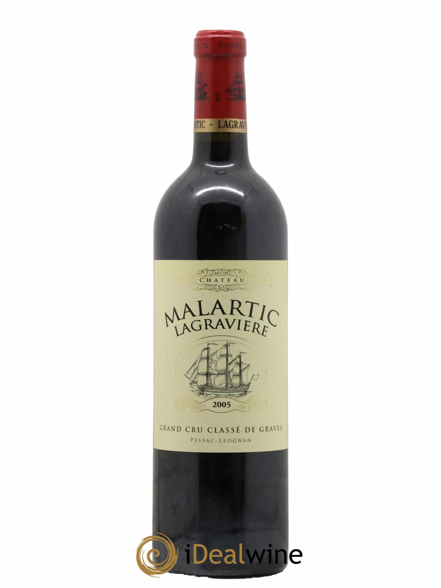Château Malartic-Lagravière Cru Classé de Graves 2005 - Lot de 1 bouteille - 0