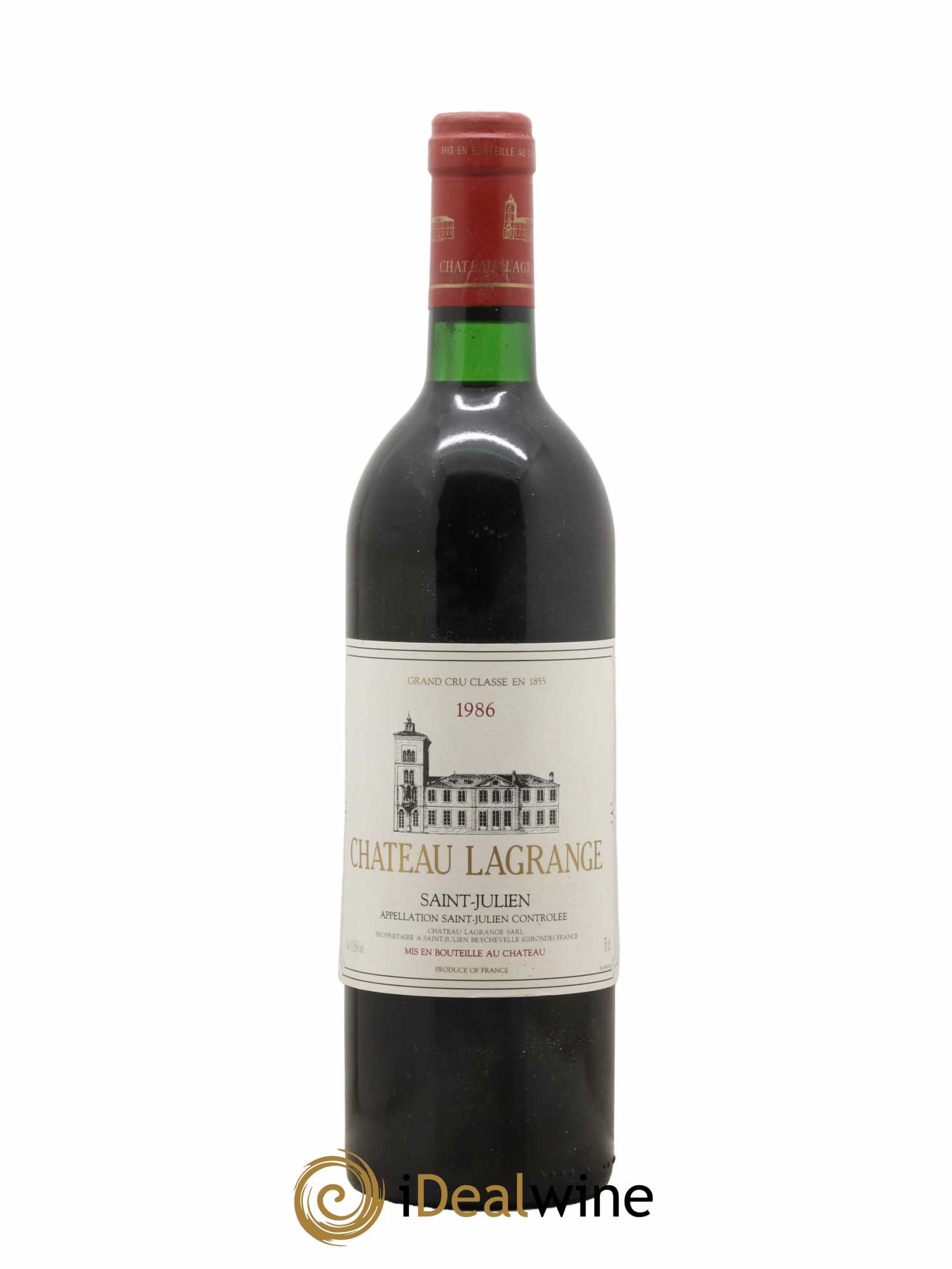 Château Lagrange 3ème Grand Cru Classé 1986 - Lot de 1 bouteille - 0