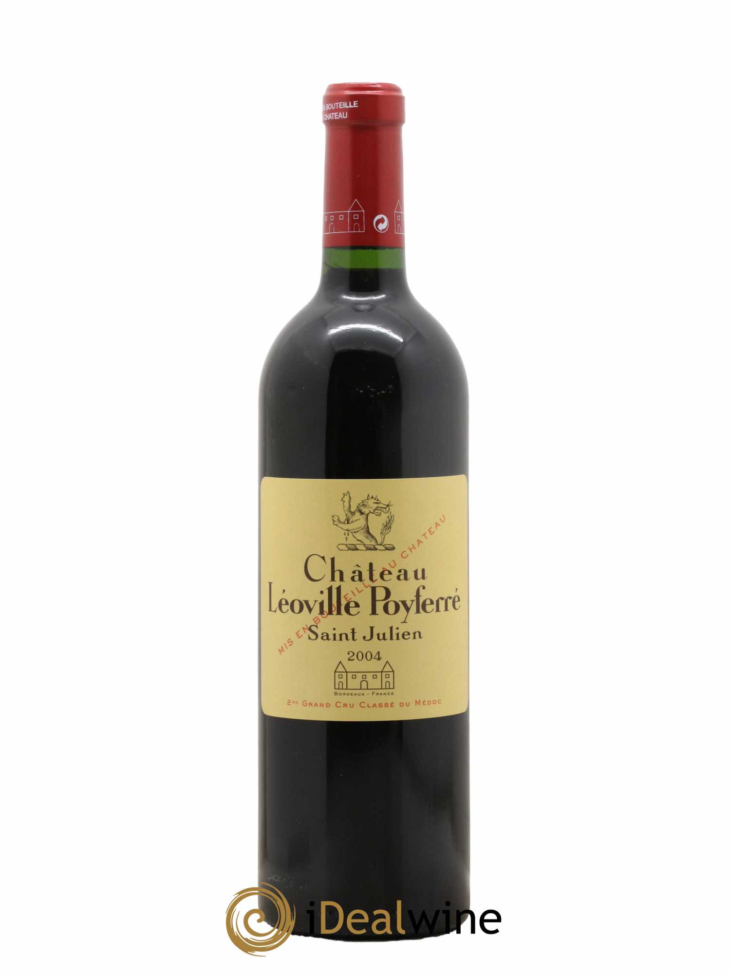 Château Léoville Poyferré 2ème Grand Cru Classé 2004 - Lot de 1 bouteille - 0