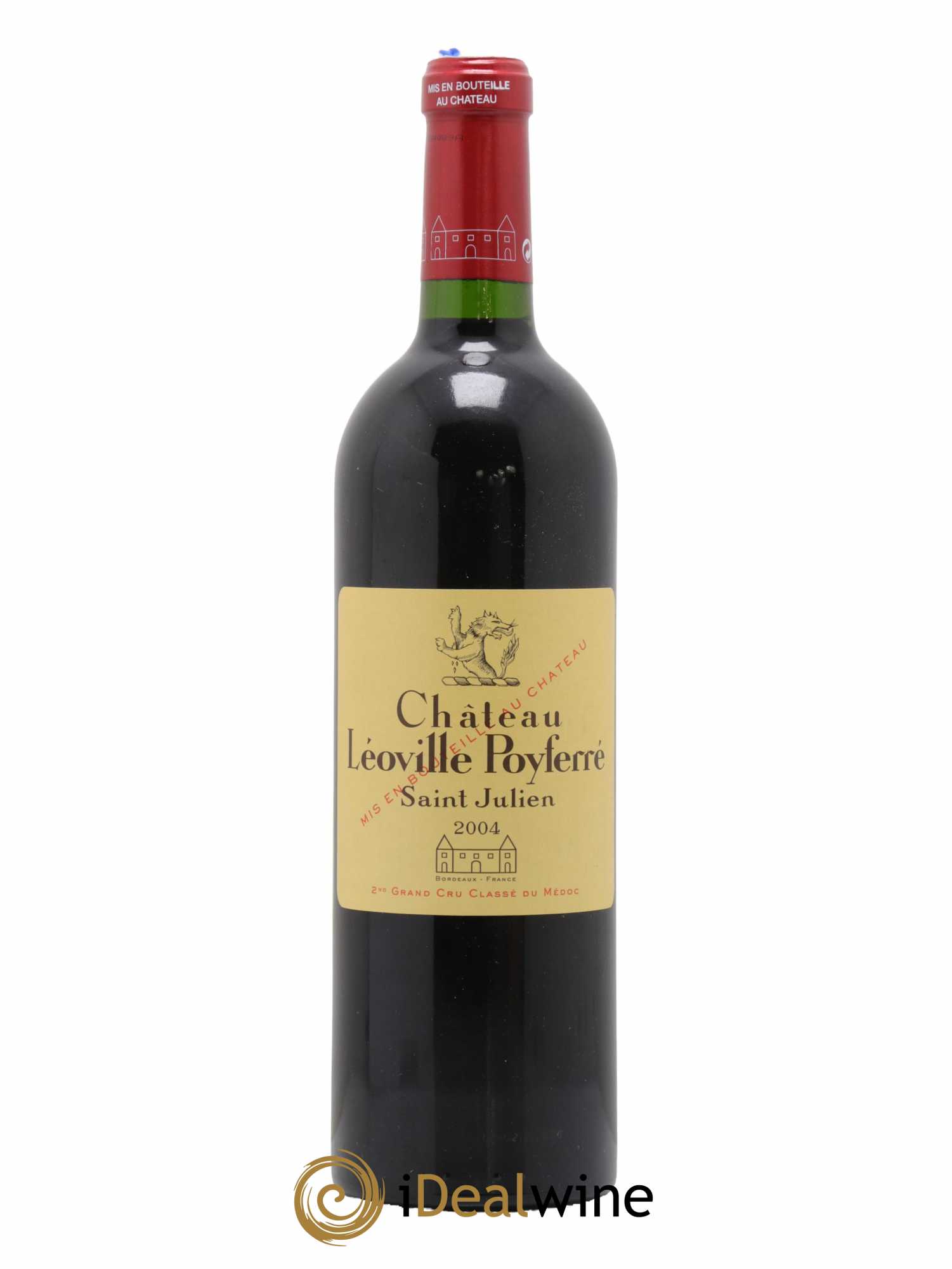Château Léoville Poyferré 2ème Grand Cru Classé 2004 - Lot de 1 bouteille - 0
