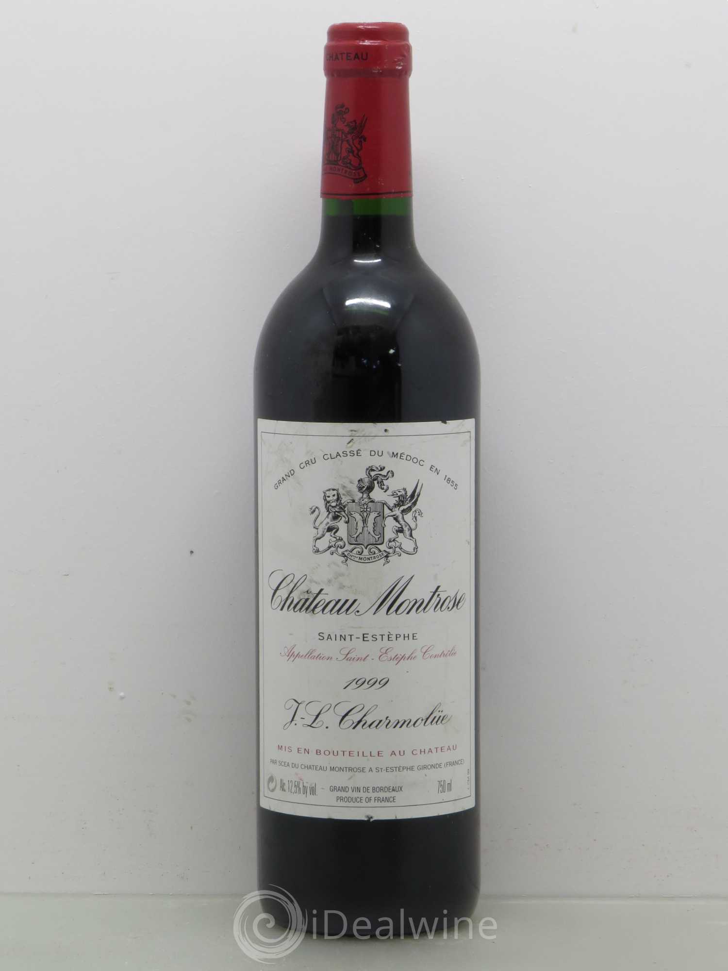 Château Montrose 2ème Grand Cru Classé 1999 - Lot de 1 bouteille - 0