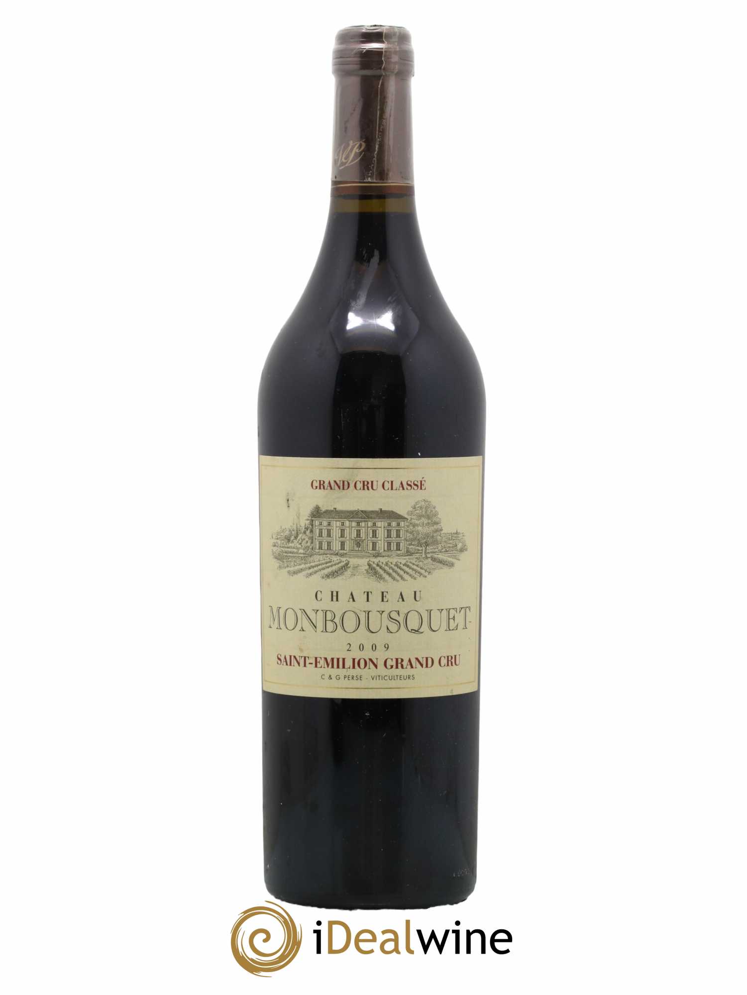 Château Monbousquet Grand Cru Classé 2009 - Lot de 1 bouteille - 0