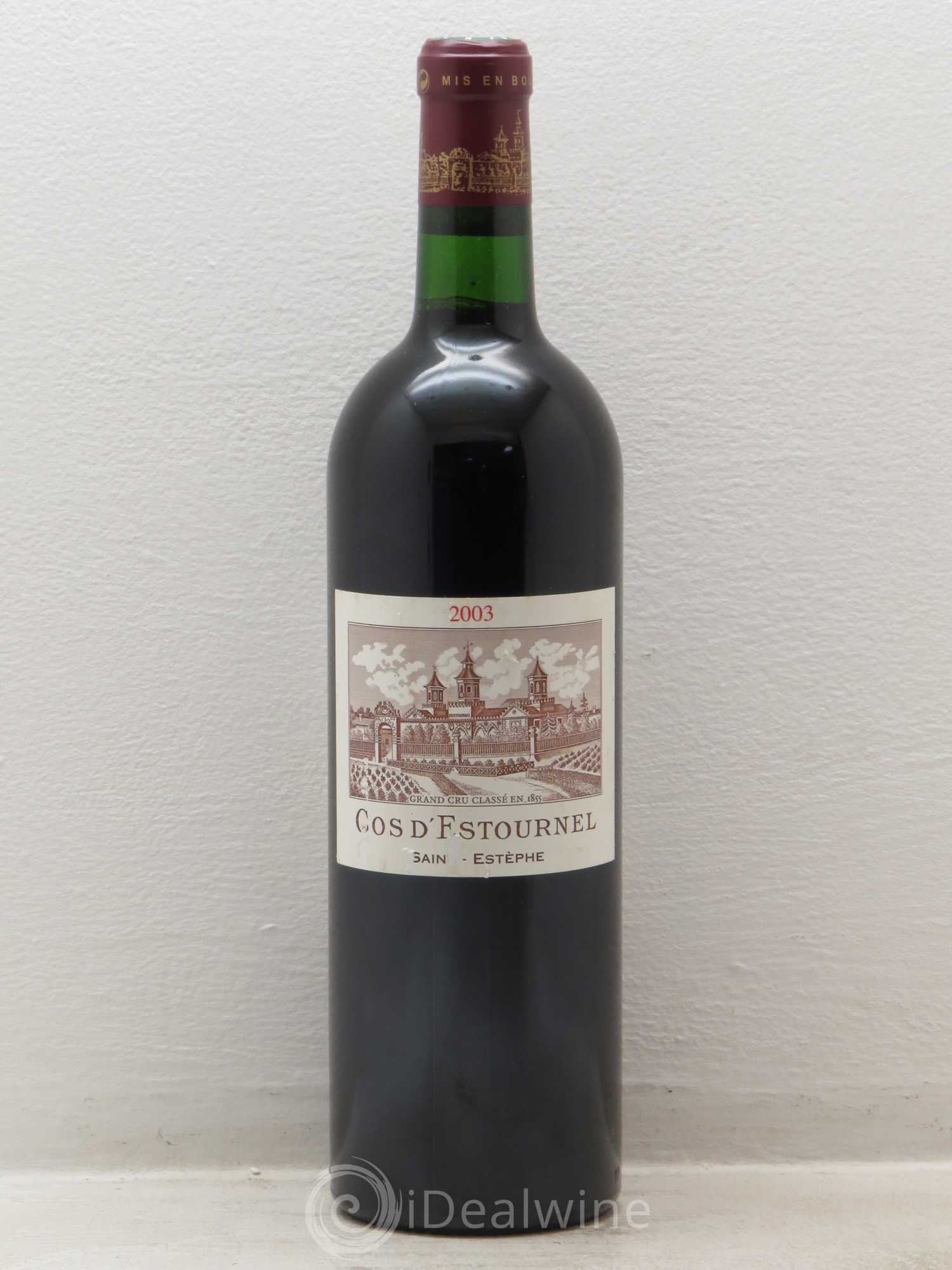 Cos d'Estournel 2ème Grand Cru Classé 2003 - Lot de 1 bouteille - 0