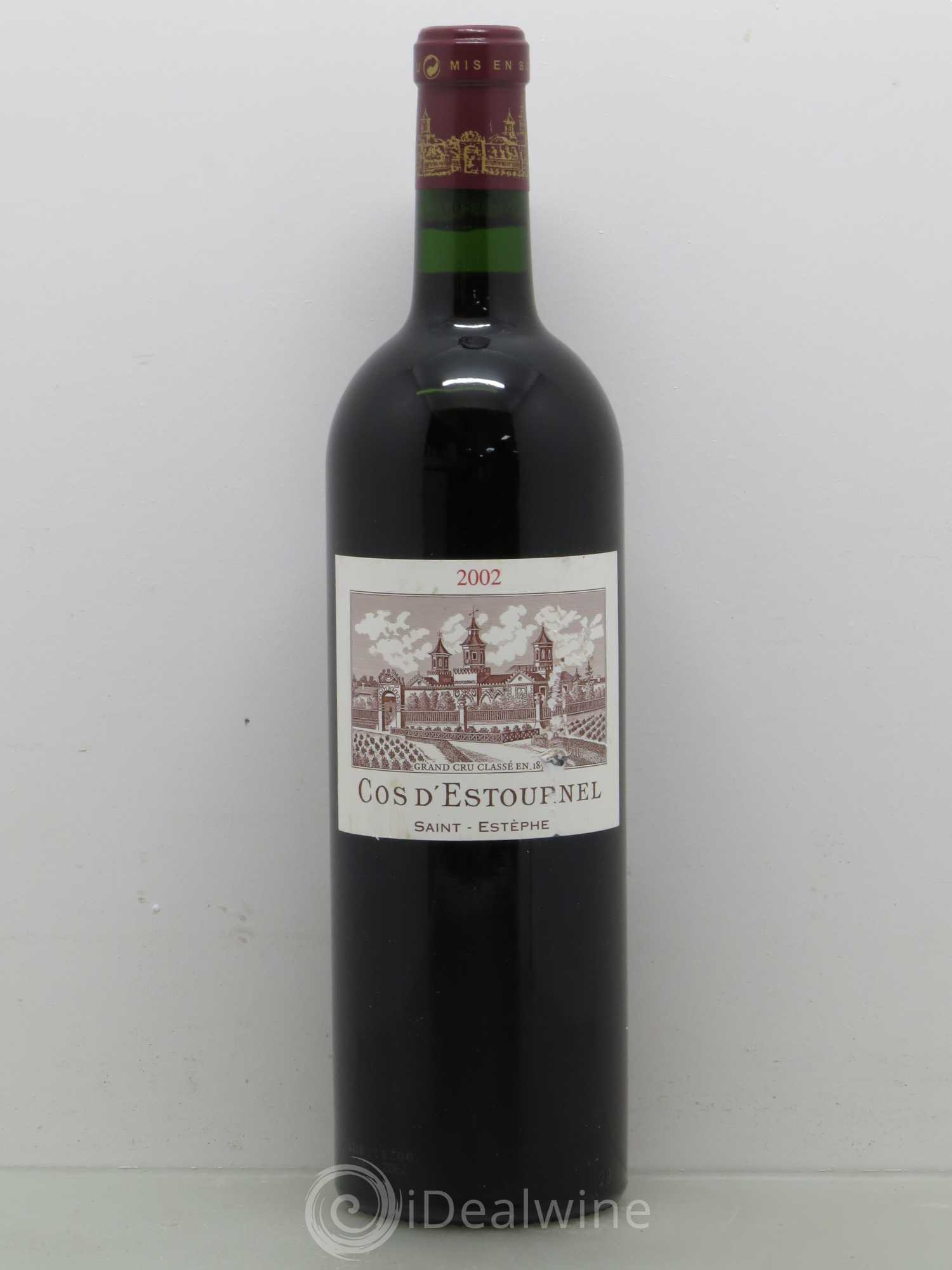 Cos d'Estournel 2ème Grand Cru Classé 2002 - Lot de 1 bouteille - 0