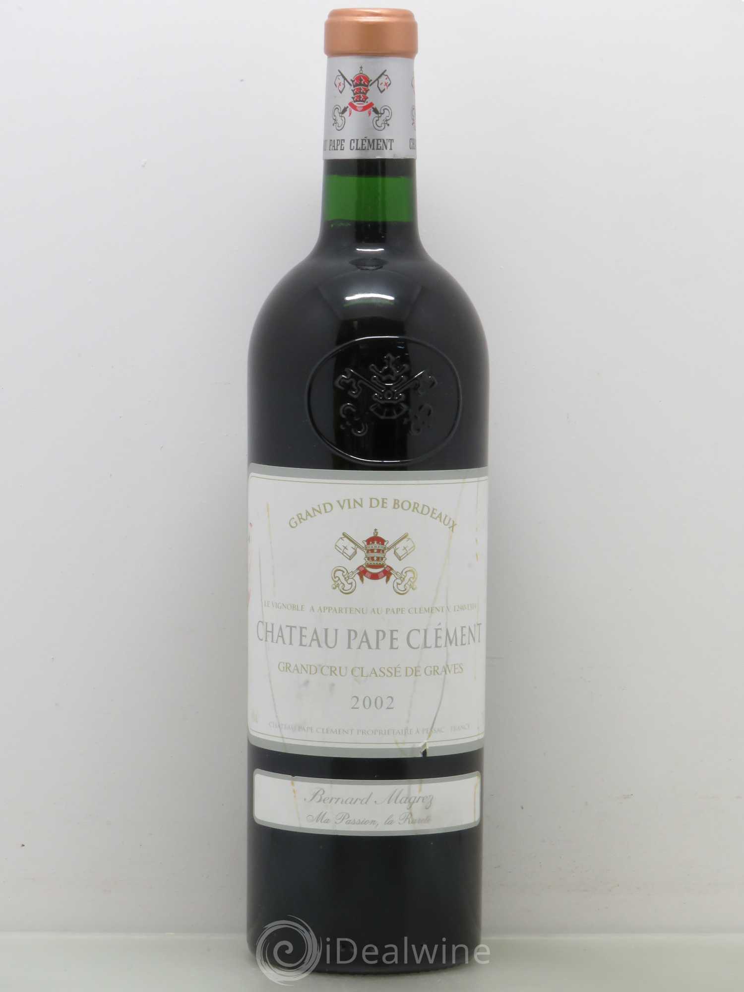 Château Pape Clément Cru Classé de Graves 2002 - Lot de 1 bouteille - 0