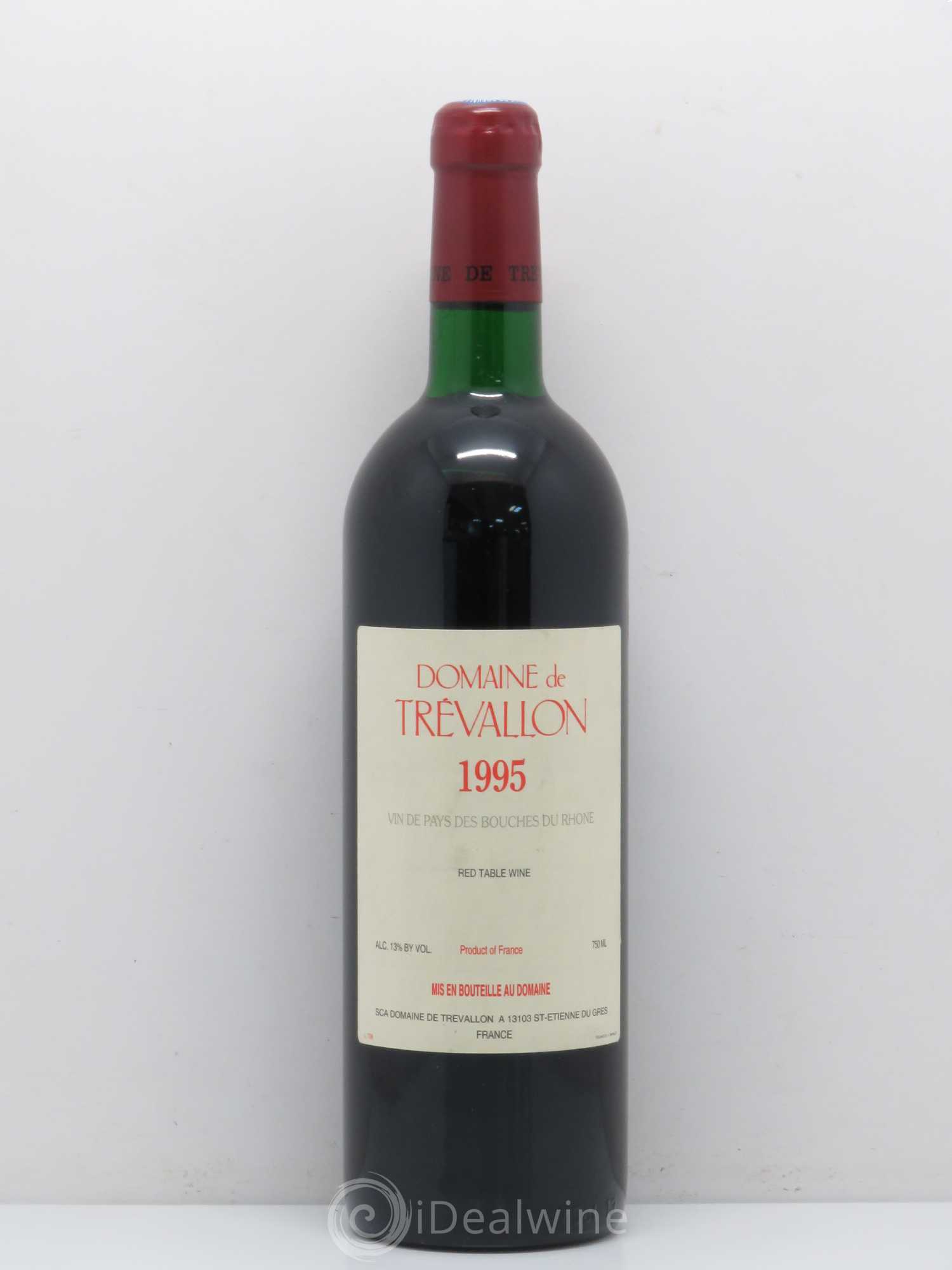 Coteaux d'Aix-en-Provence Trévallon (Domaine de) Eloi Dürrbach 1995 - Lot de 1 bouteille - 0