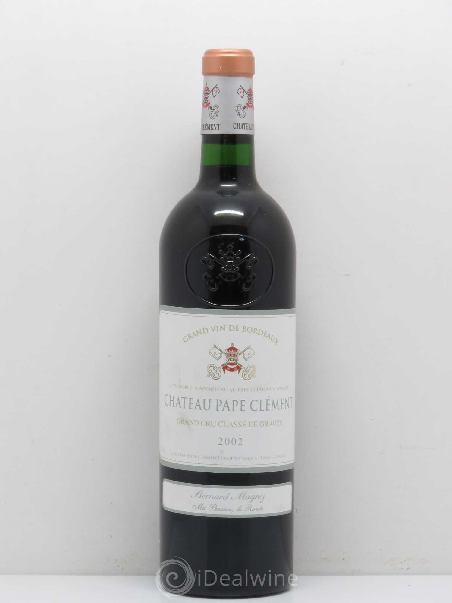 Château Pape Clément Cru Classé de Graves 2002 - Lot de 1 bouteille - 0