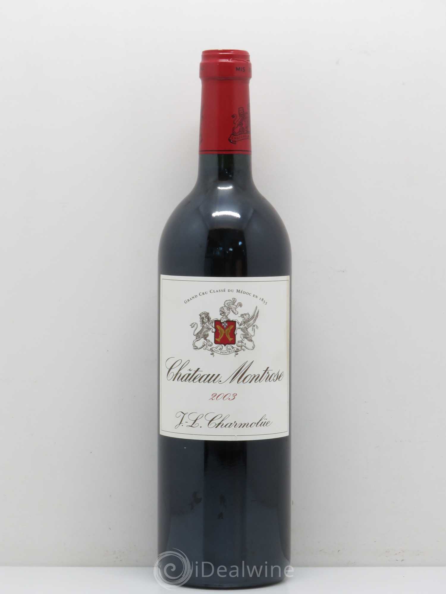 Château Montrose 2ème Grand Cru Classé 2003 - Lot de 1 bouteille - 0