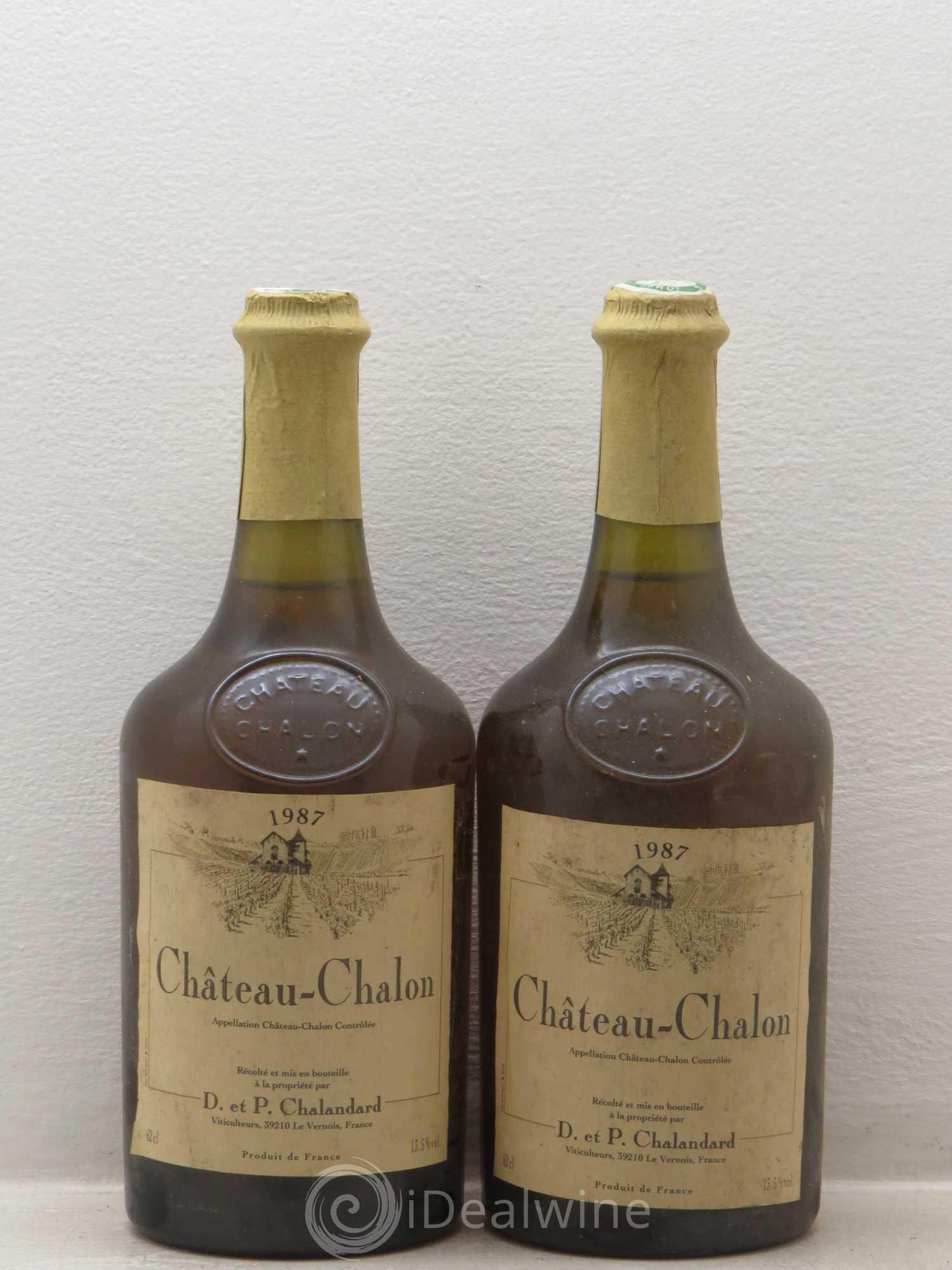 Château-Chalon Chalandard 1987 - Posten von 2 Flaschen - 0
