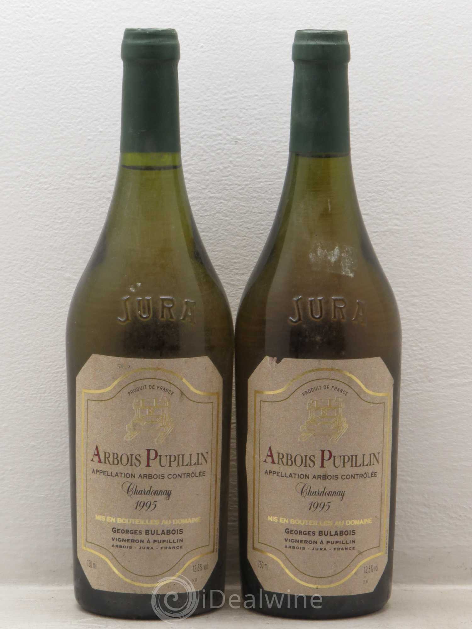 Arbois Bulabois Chardonnay 1995 - Posten von 2 Flaschen - 0