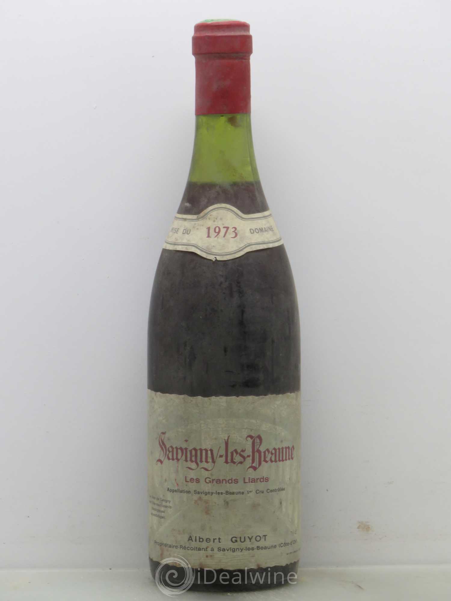 Savigny-lès-Beaune 1er Cru Les Grands Liards Guyot 1973 - Lot de 1 bouteille - 0