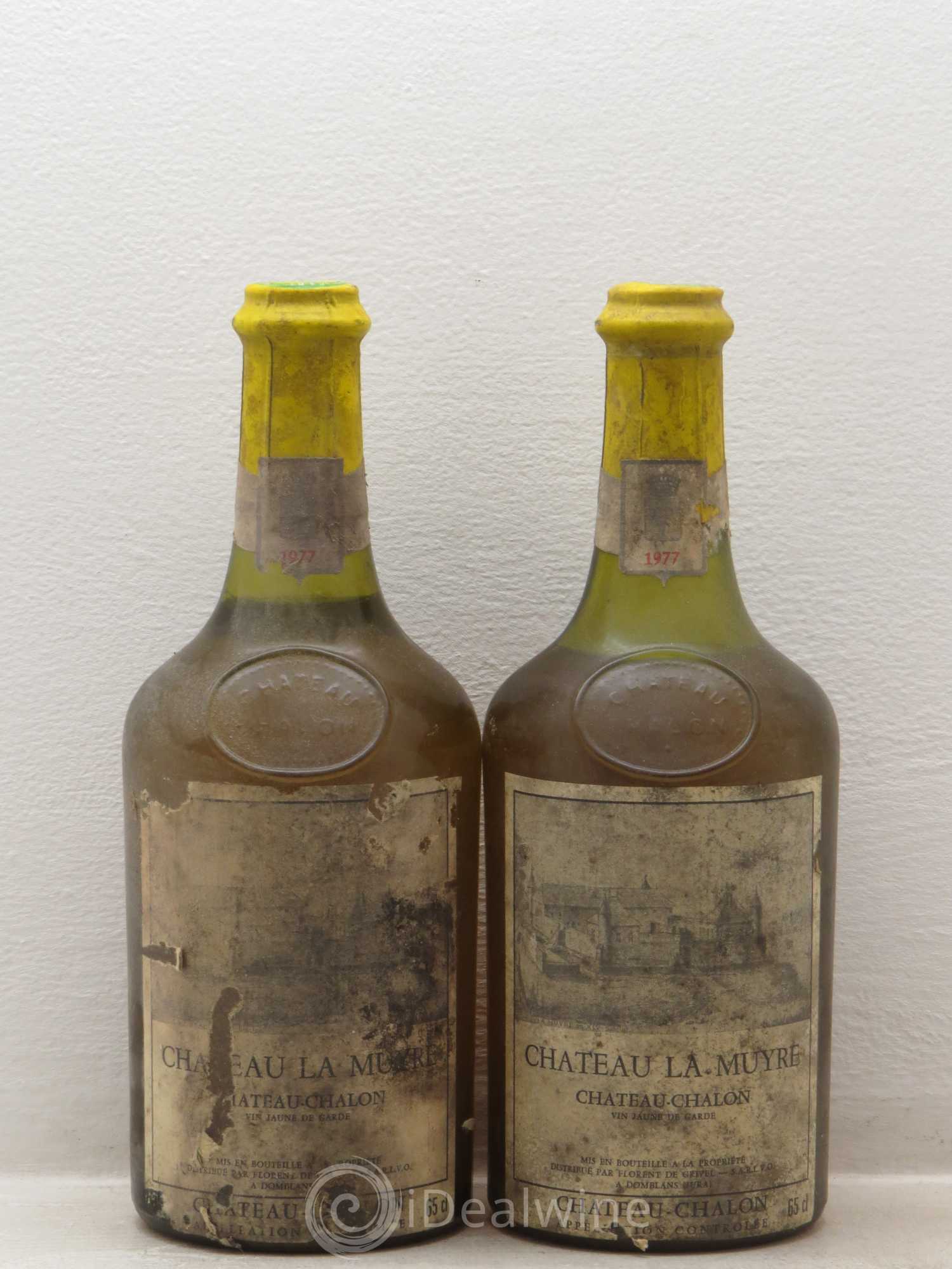 Château-Chalon Chateau de la Muyre 1977 - Posten von 2 Flaschen - 0