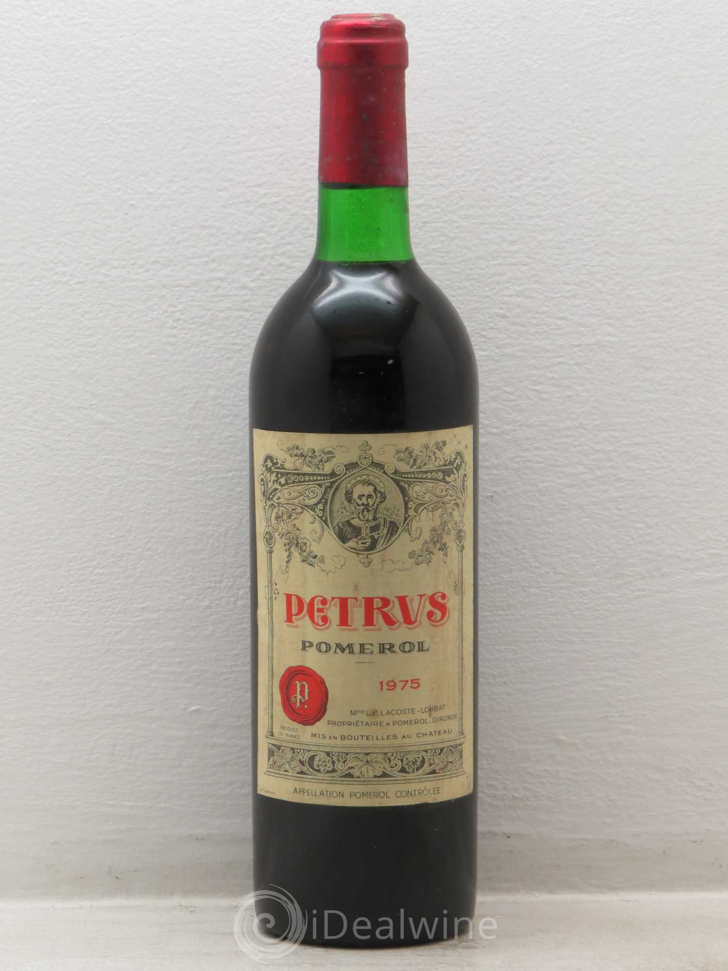 Petrus 1975 - Lot de 1 bouteille - 0