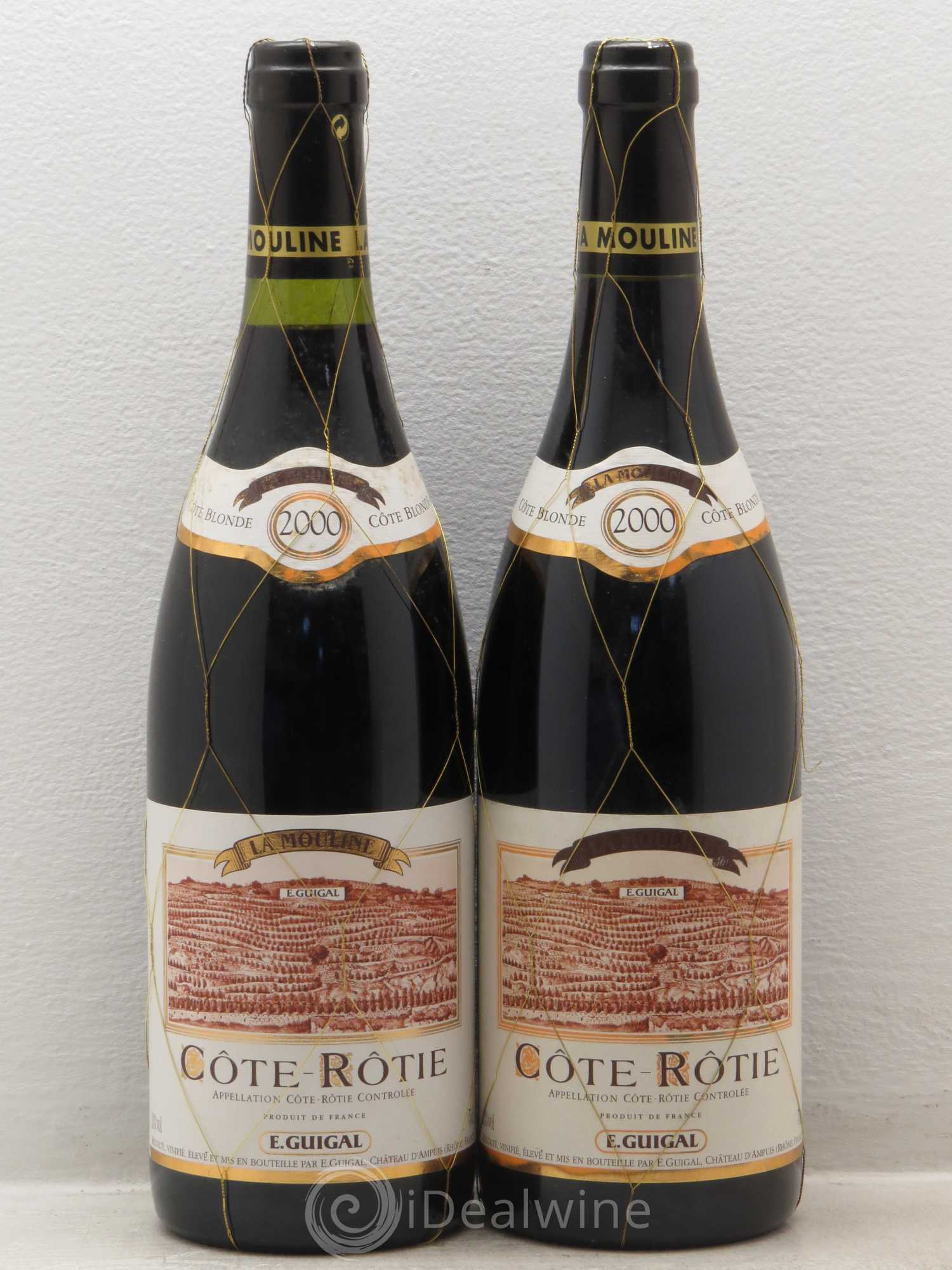 Côte-Rôtie La Mouline Guigal 2000 - Lot de 2 bouteilles - 0