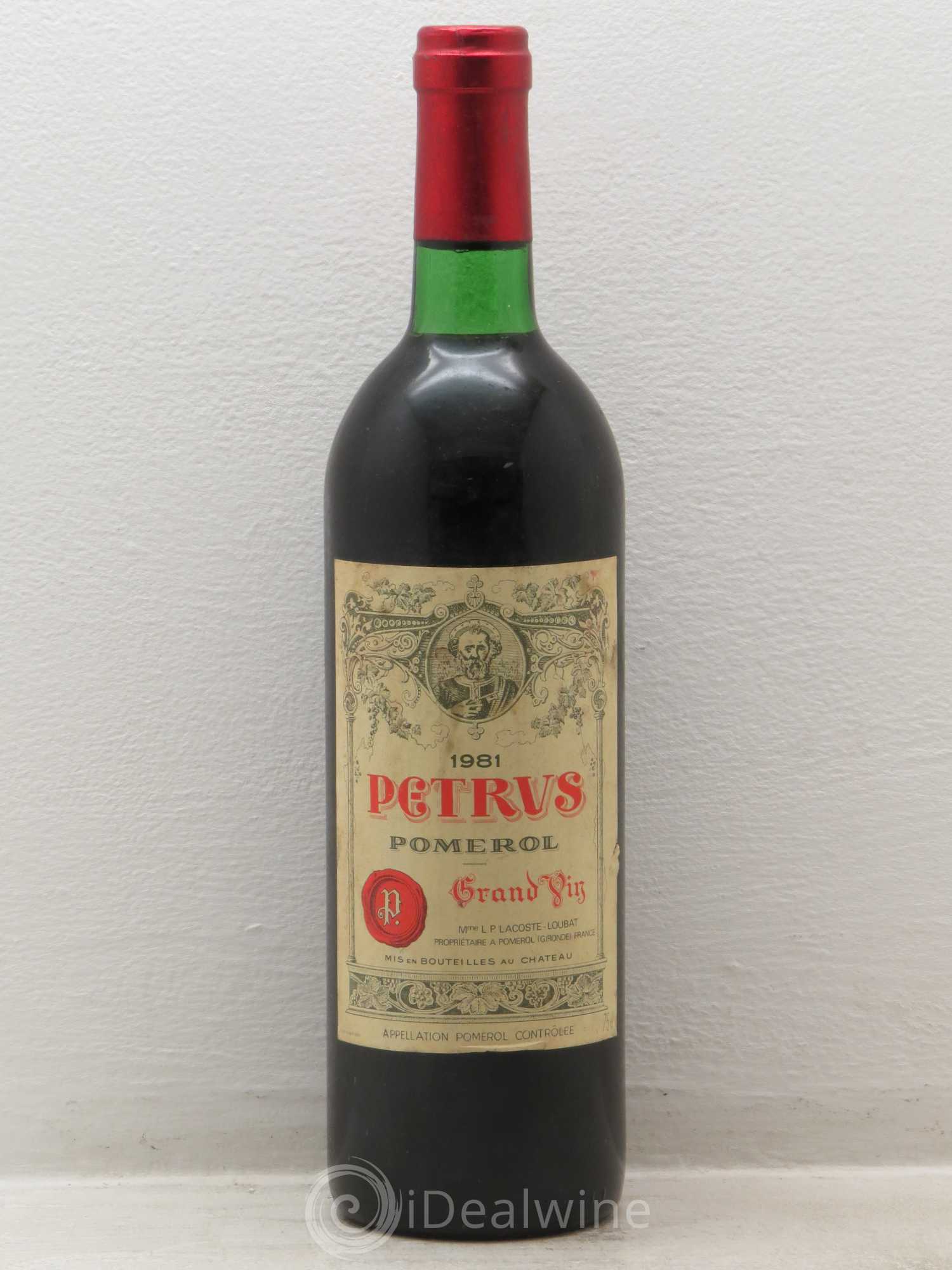 Petrus 1981 - Lot de 1 bouteille - 0