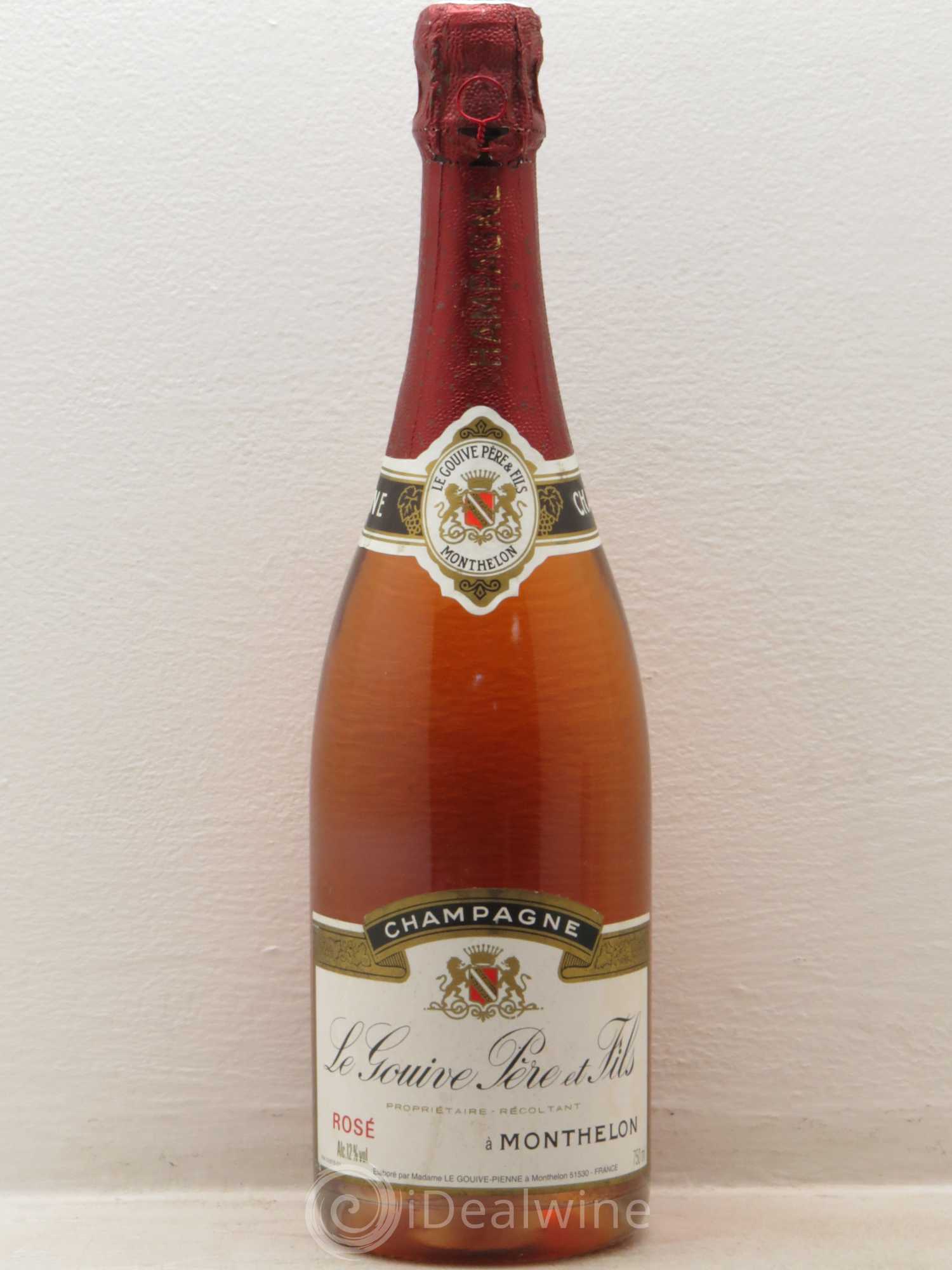 Champagne - Le Gouive Domaine Monthelon - Posten von 1 Flasche - 0