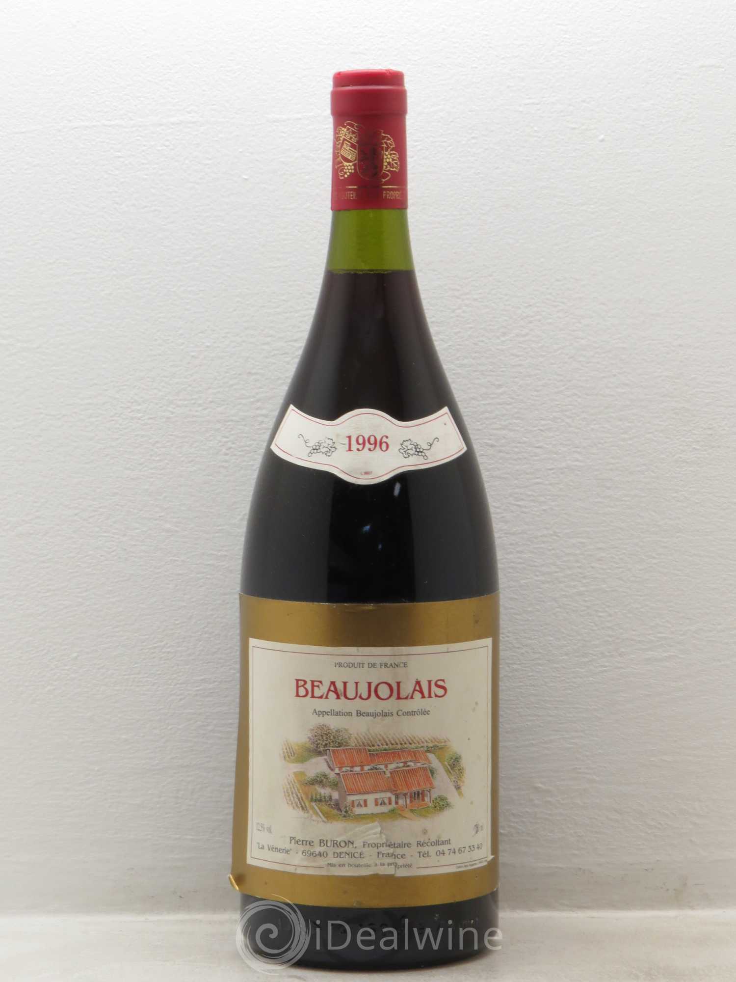 Beaujolais Pierre Buron 1996 - Posten von 1 Magnum - 0