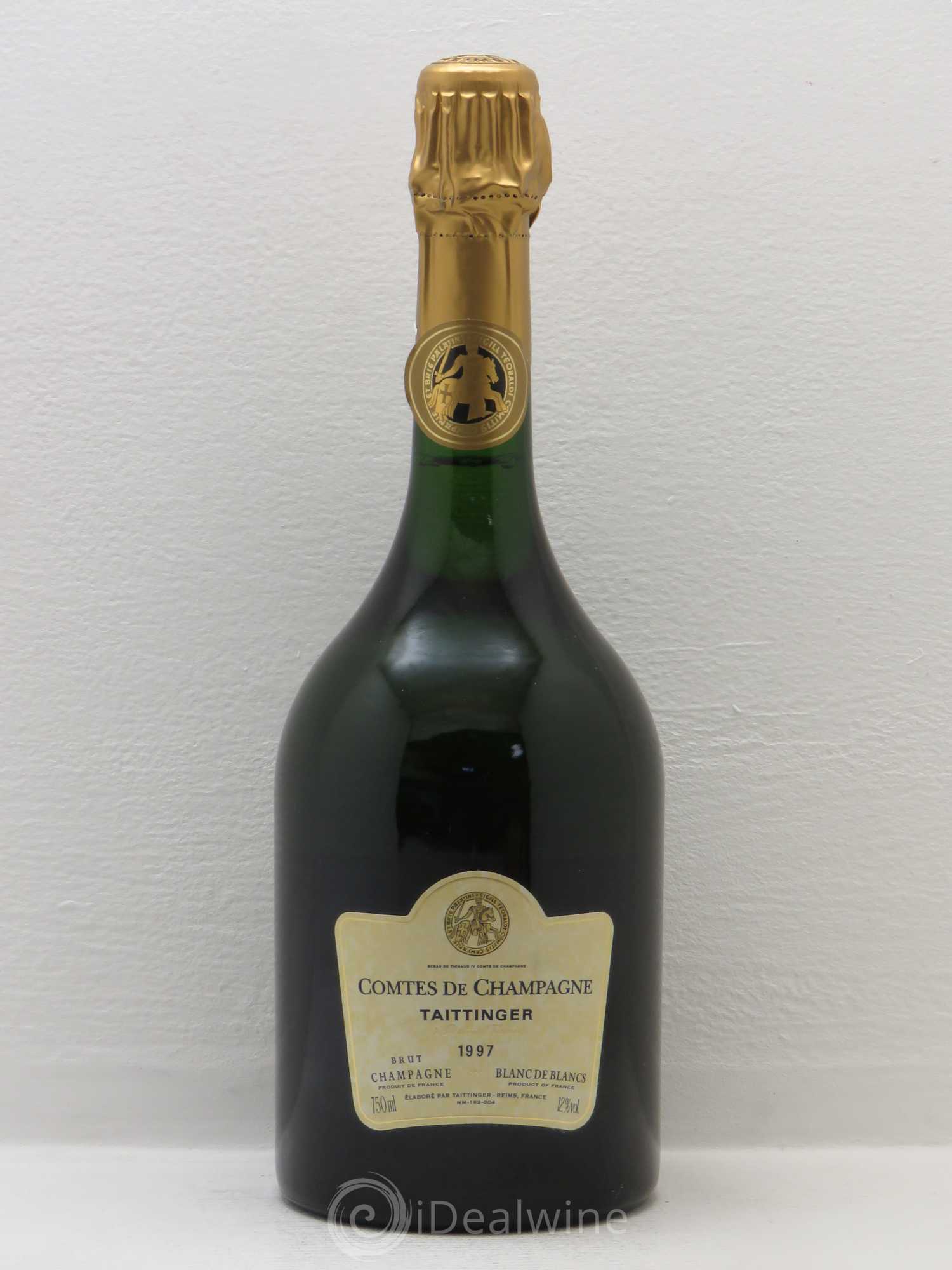 Comtes de Champagne Taittinger Blanc de Blancs 1997 - Lot de 1 bouteille - 0