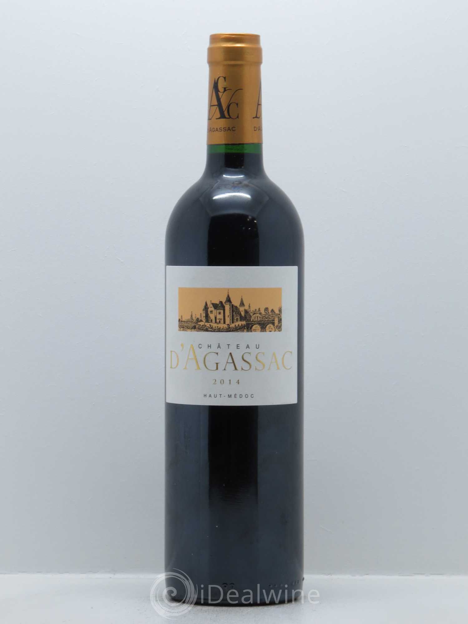 Château d' Agassac Cru Bourgeois 2014 - Lot de 1 bouteille - 0