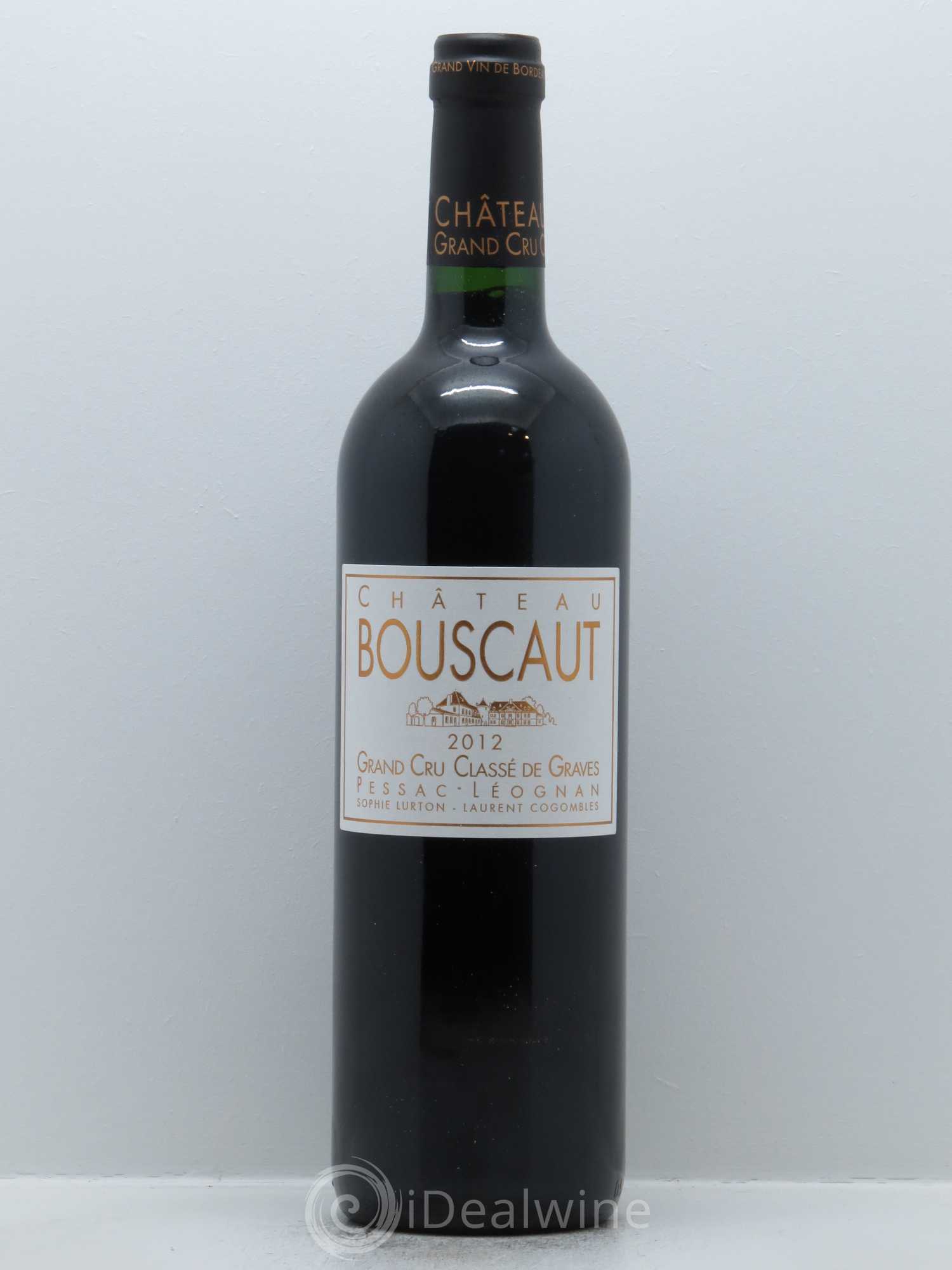 Château Bouscaut Cru Classé de Graves 2012 - Lot de 1 bouteille - 0