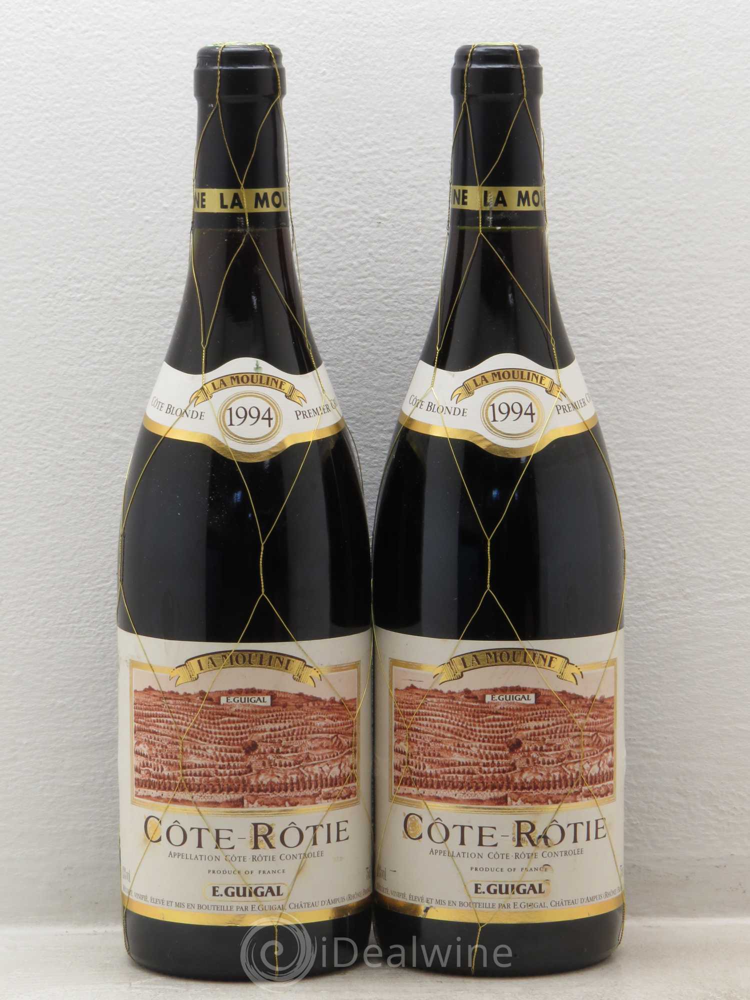 Côte-Rôtie La Mouline Guigal 1994 - Lot de 2 bouteilles - 0