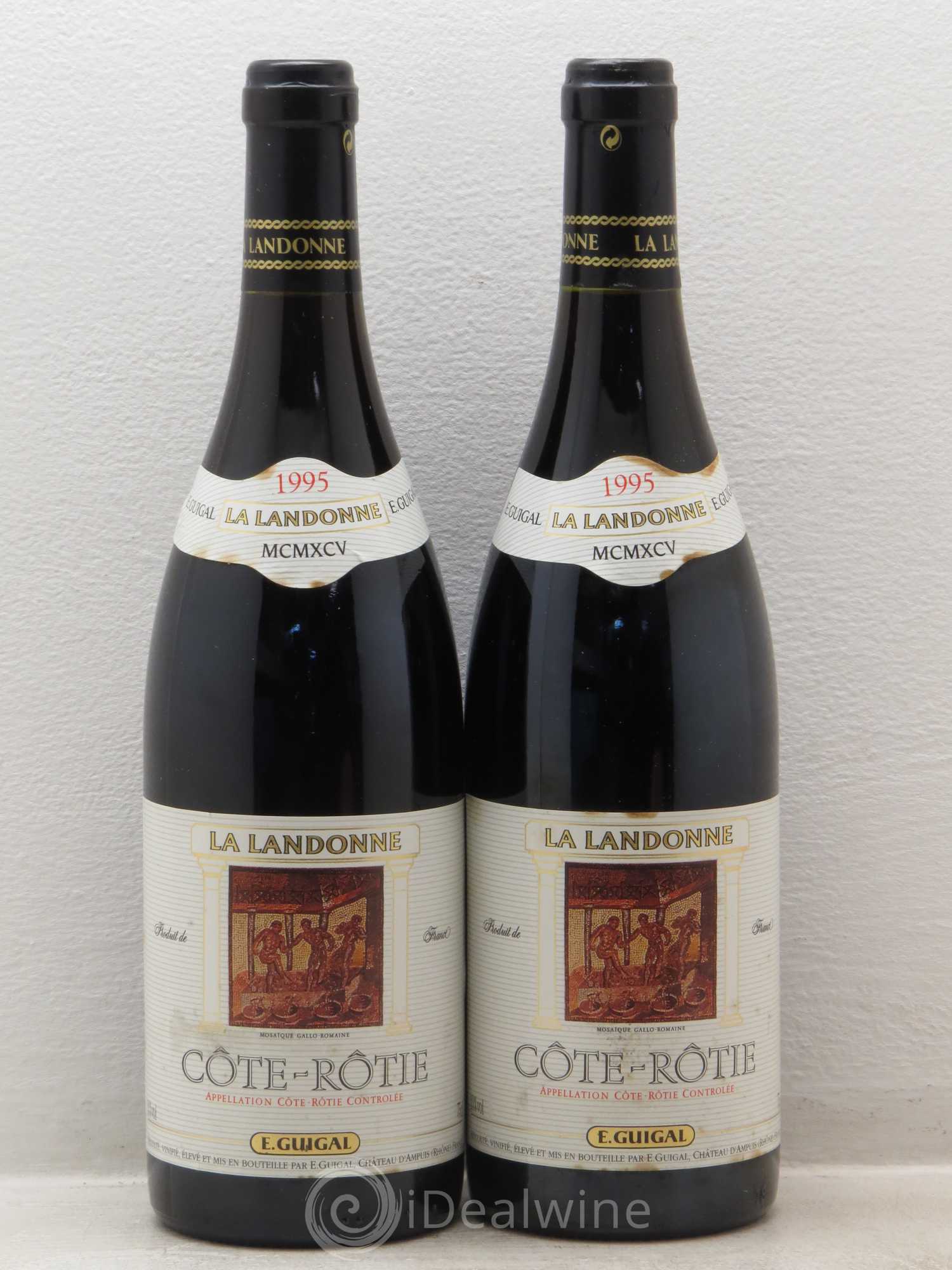 Côte-Rôtie La Landonne Guigal 1995 - Lot de 2 bouteilles - 0