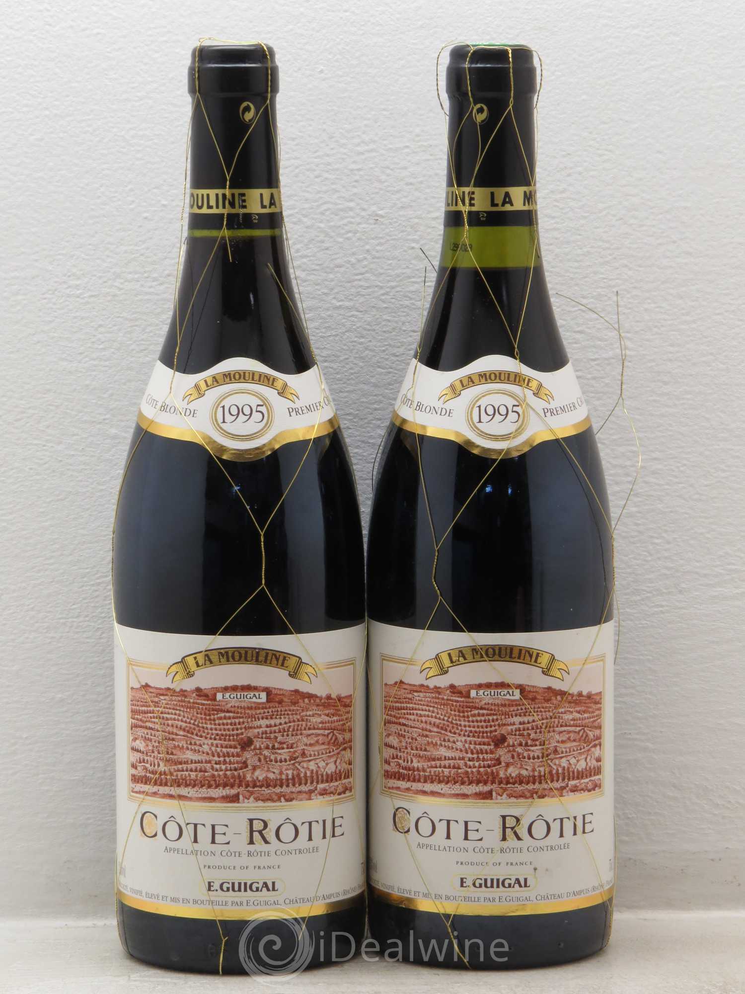 Côte-Rôtie La Mouline Guigal 1995 - Lot de 2 bouteilles - 0