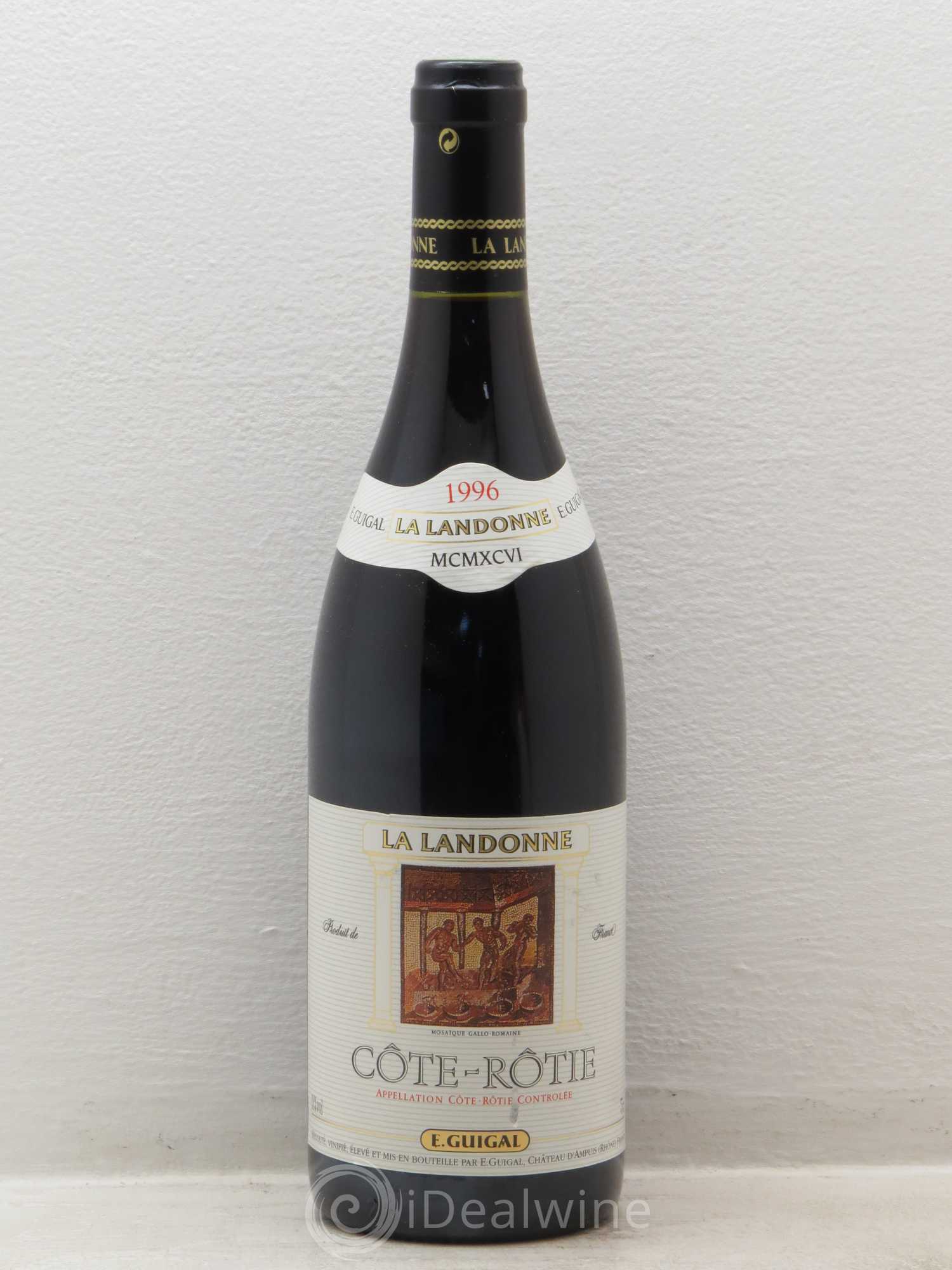 Côte-Rôtie La Landonne Guigal 1996 - Lot de 1 bouteille - 0