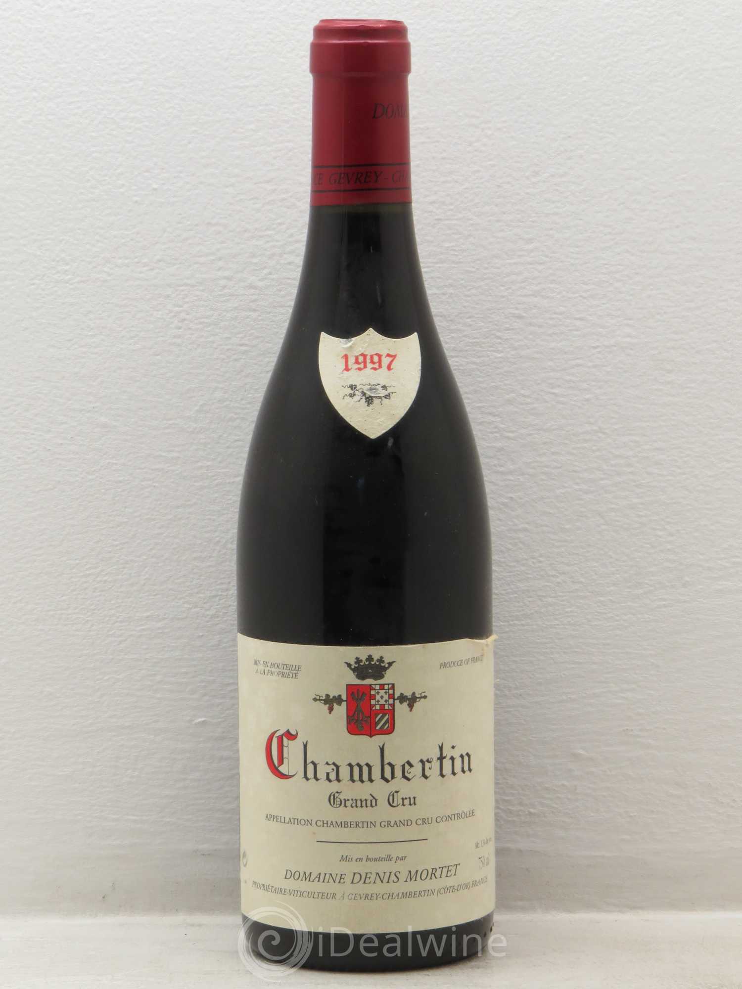 Chambertin Grand Cru Denis Mortet (Domaine) 1997 - Lot de 1 bouteille - 0