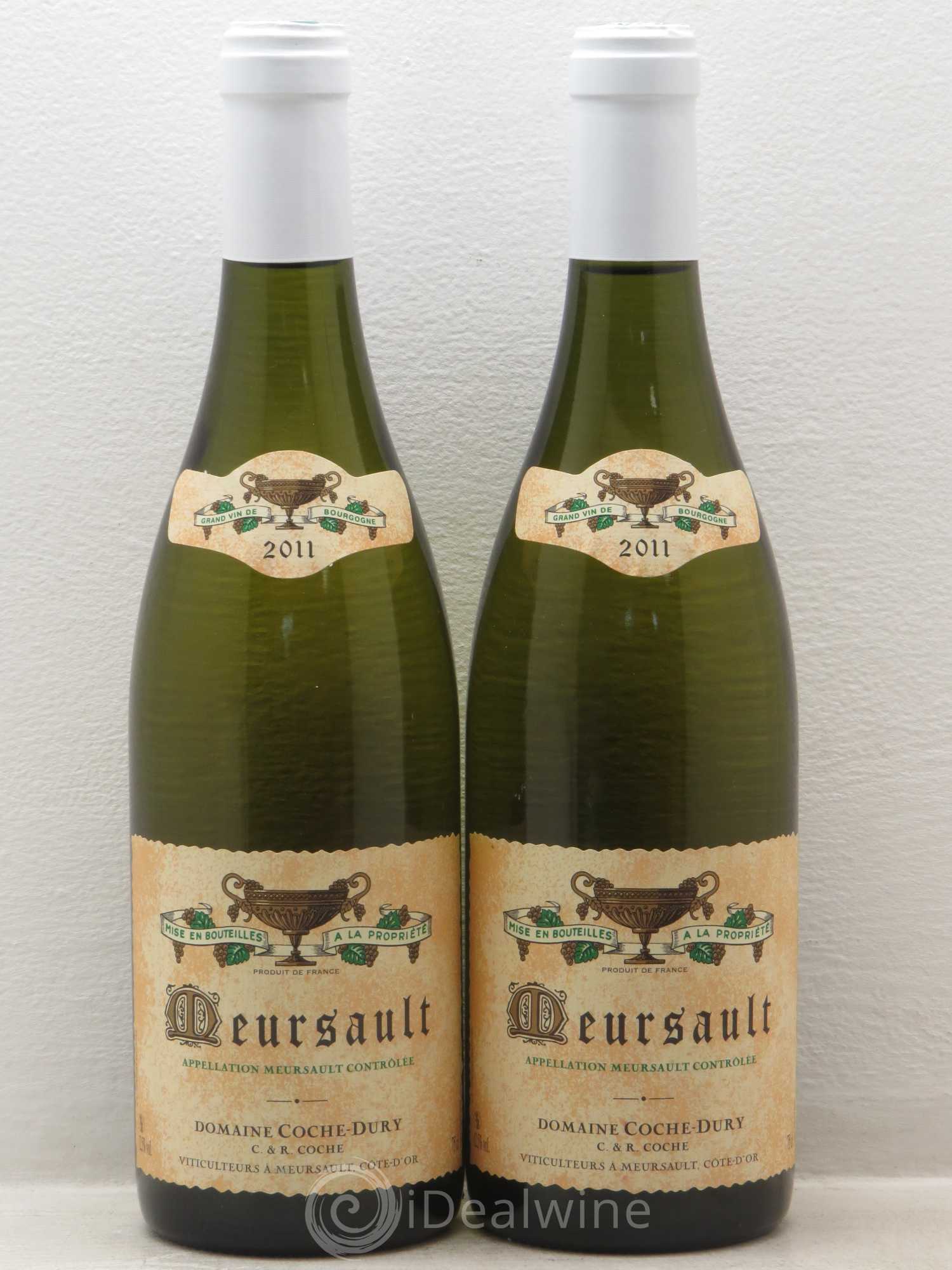 Meursault Coche Dury (Domaine) 2011 - Lot de 2 bouteilles - 0