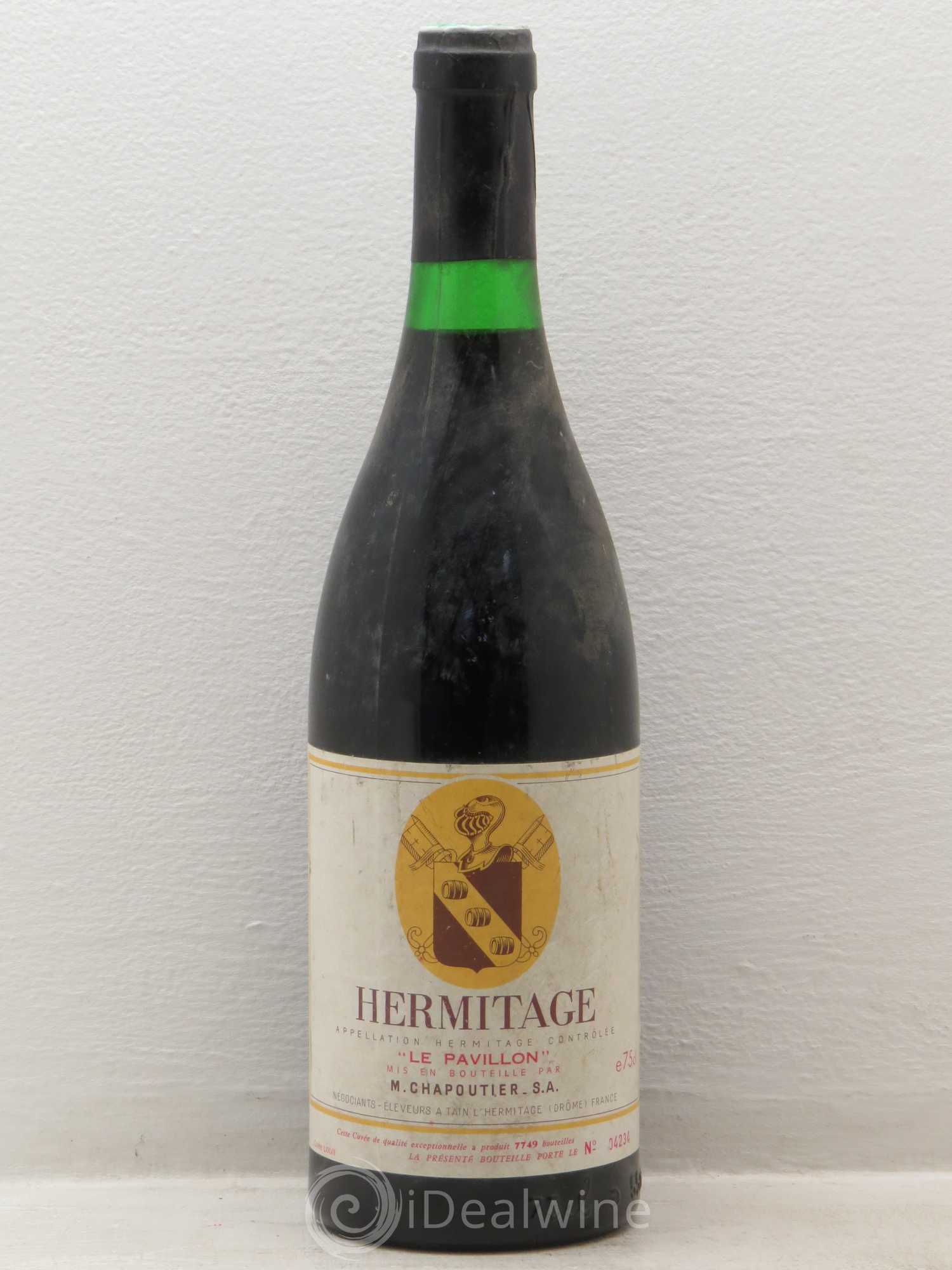 Hermitage Ermitage Le Pavillon Chapoutier Cuvée LXXVII - Lot de 1 bouteille - 0