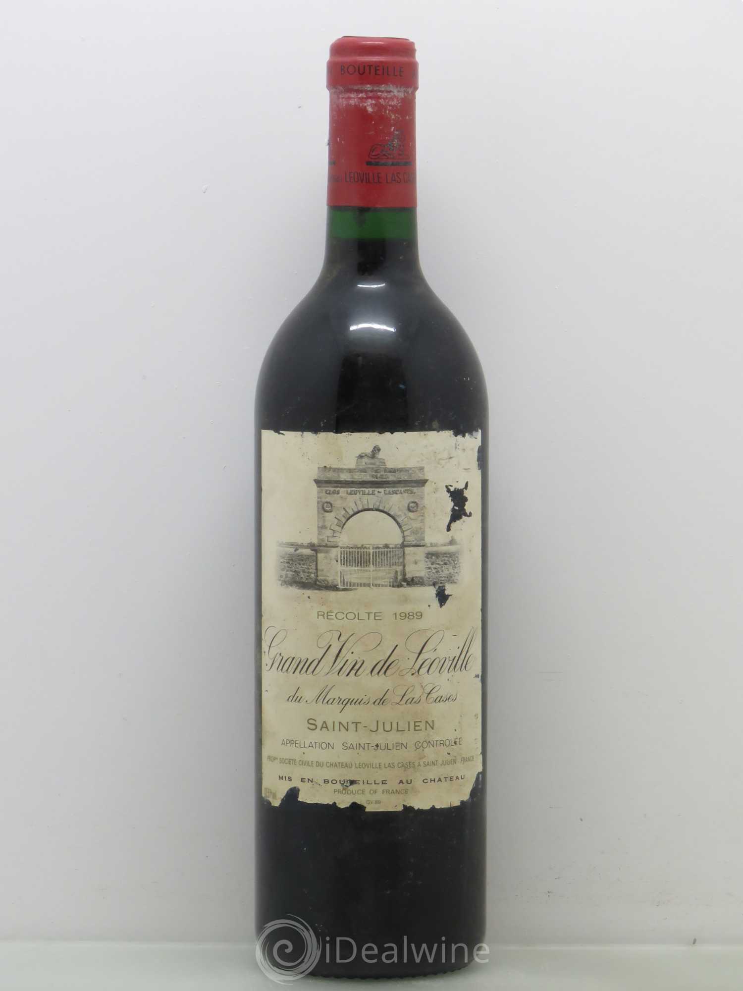 Château Léoville Las Cases 2ème Grand Cru Classé 1989 - Lot de 1 bouteille - 0