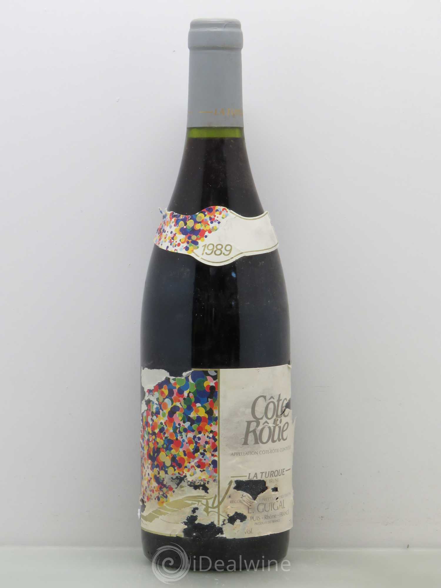 Côte-Rôtie La Turque Guigal 1989 - Lot de 1 bouteille - 0
