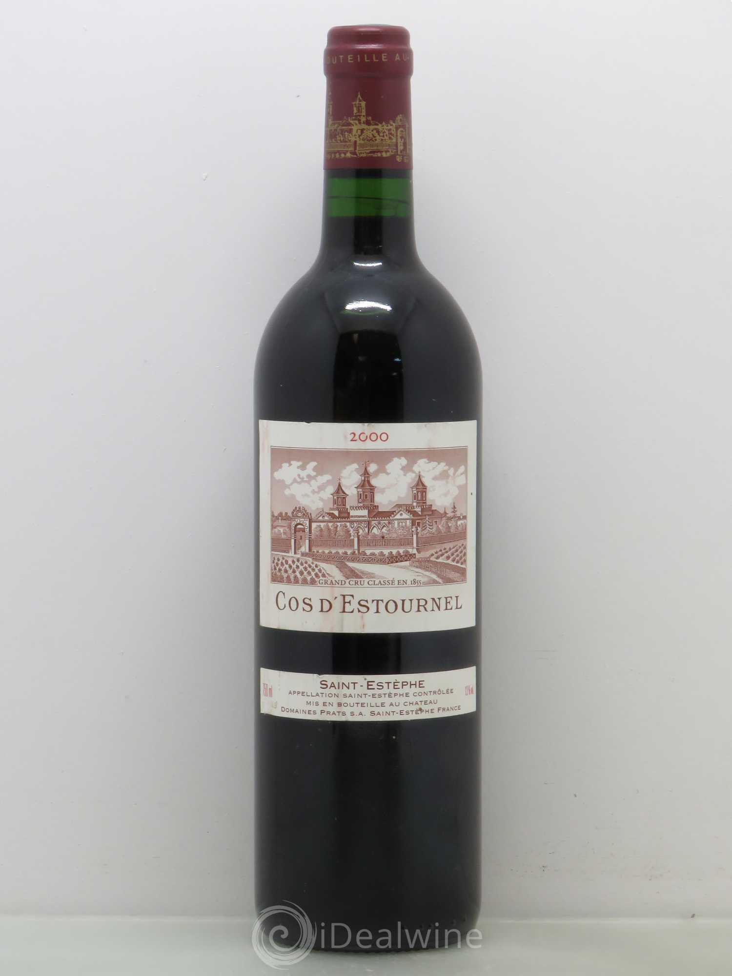 Cos d'Estournel 2ème Grand Cru Classé 2000 - Lot de 1 bouteille - 0