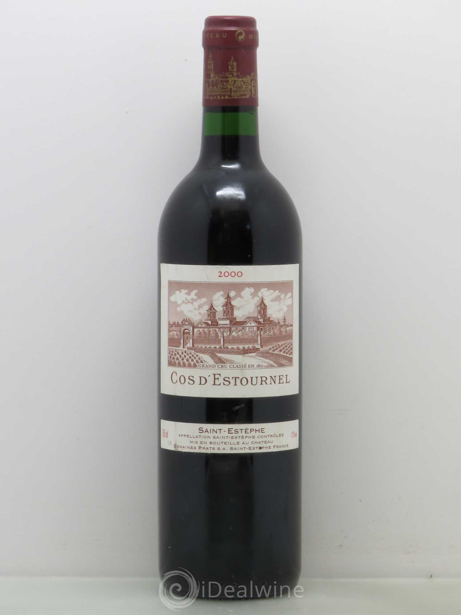 Cos d'Estournel 2ème Grand Cru Classé 2000 - Lot de 1 bouteille - 0