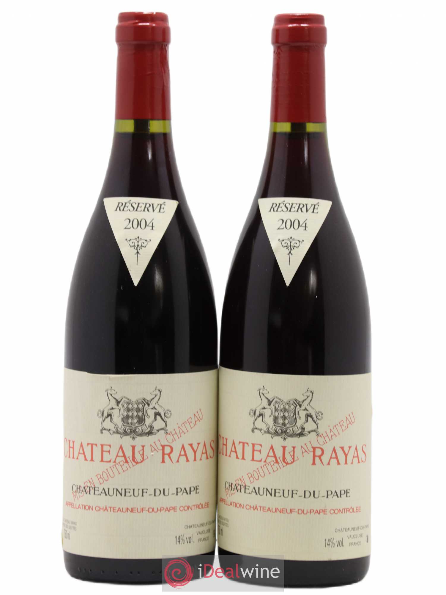 Châteauneuf-du-Pape Château Rayas Emmanuel Reynaud 2004 - Lot de 2 bouteilles - 0