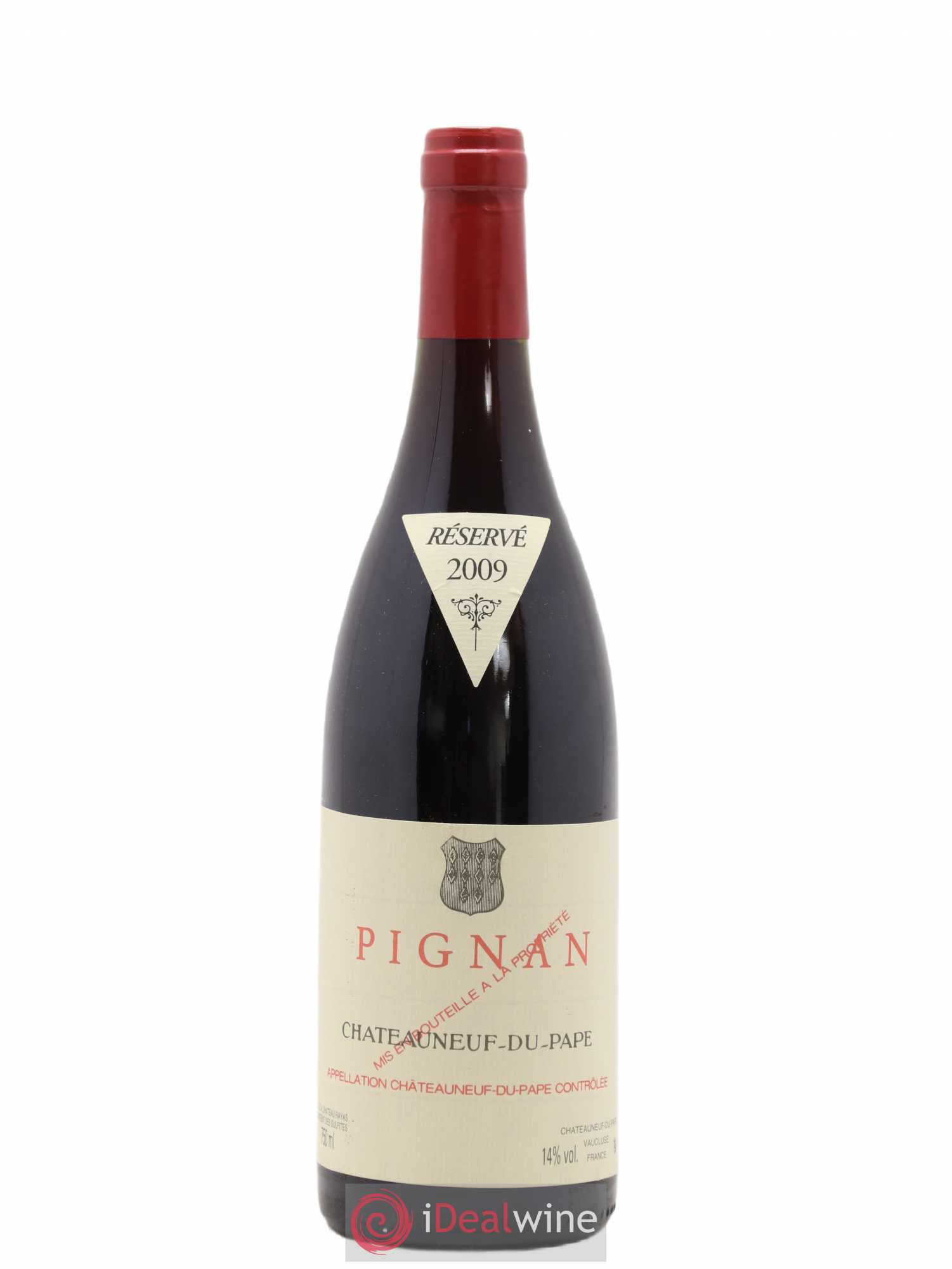 Châteauneuf-du-Pape Pignan Emmanuel Reynaud 2009 - Lot de 1 bouteille - 0