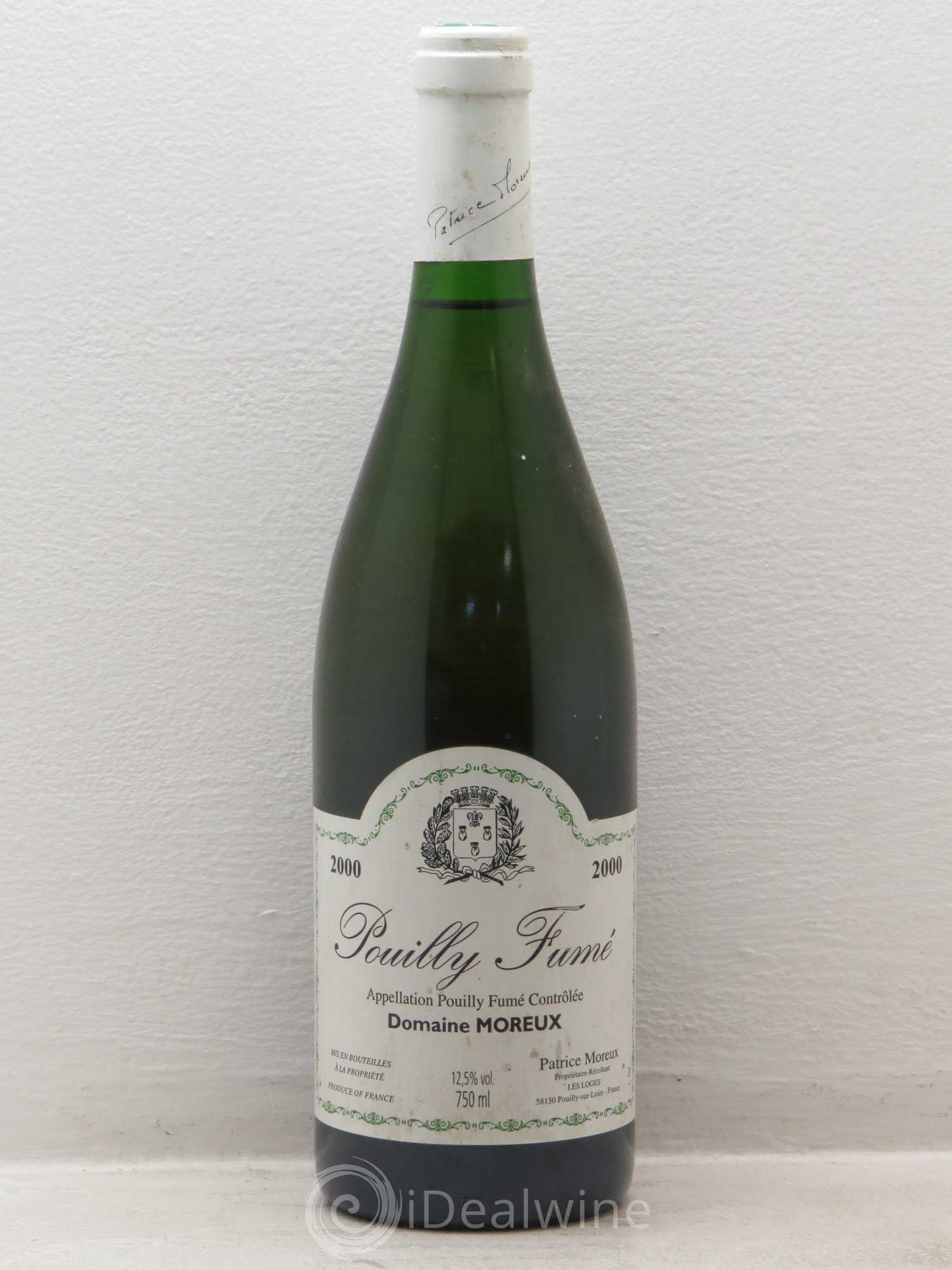 Pouilly-Fumé Domaine Moreux (sans prix de réserve) 2000 - Posten von 1 Flasche - 0
