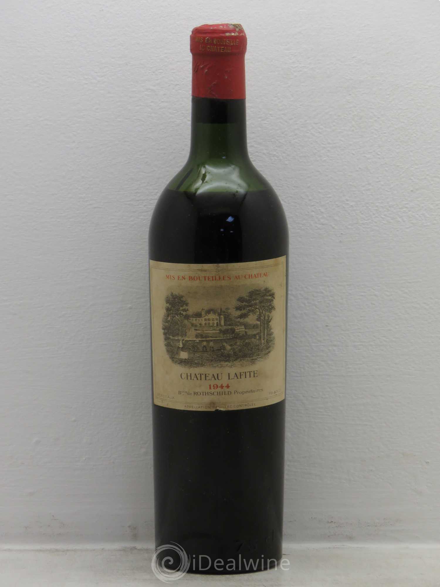Château Lafite Rothschild 1er Grand Cru Classé 1944 - Lot de 1 bouteille - 0