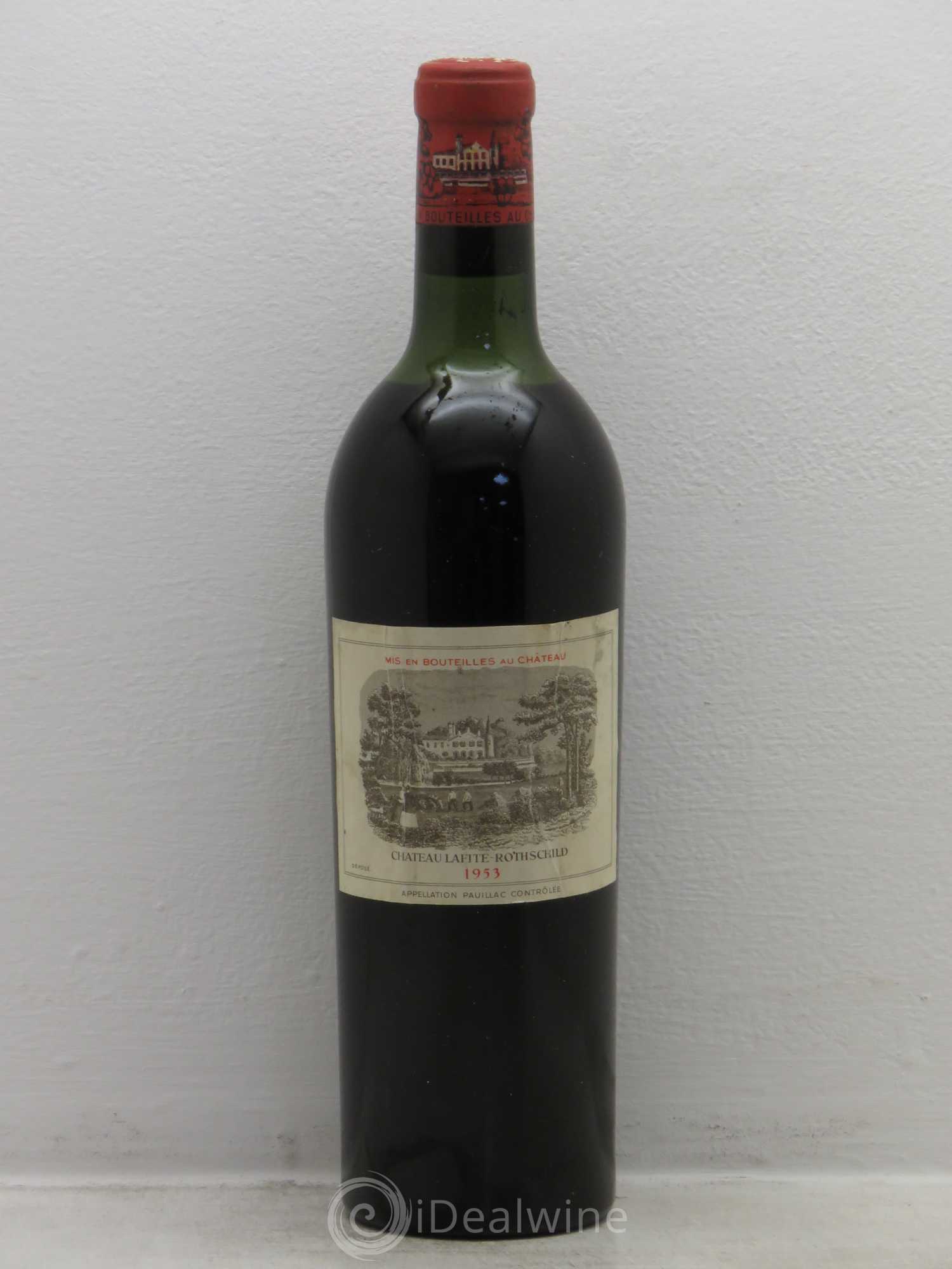 Château Lafite Rothschild 1er Grand Cru Classé 1953 - Lot de 1 bouteille - 0
