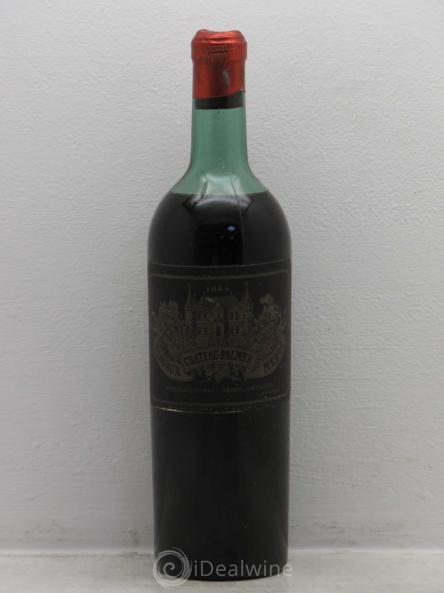 Château Palmer 3ème Grand Cru Classé 1944 - Lot de 1 bouteille - 0