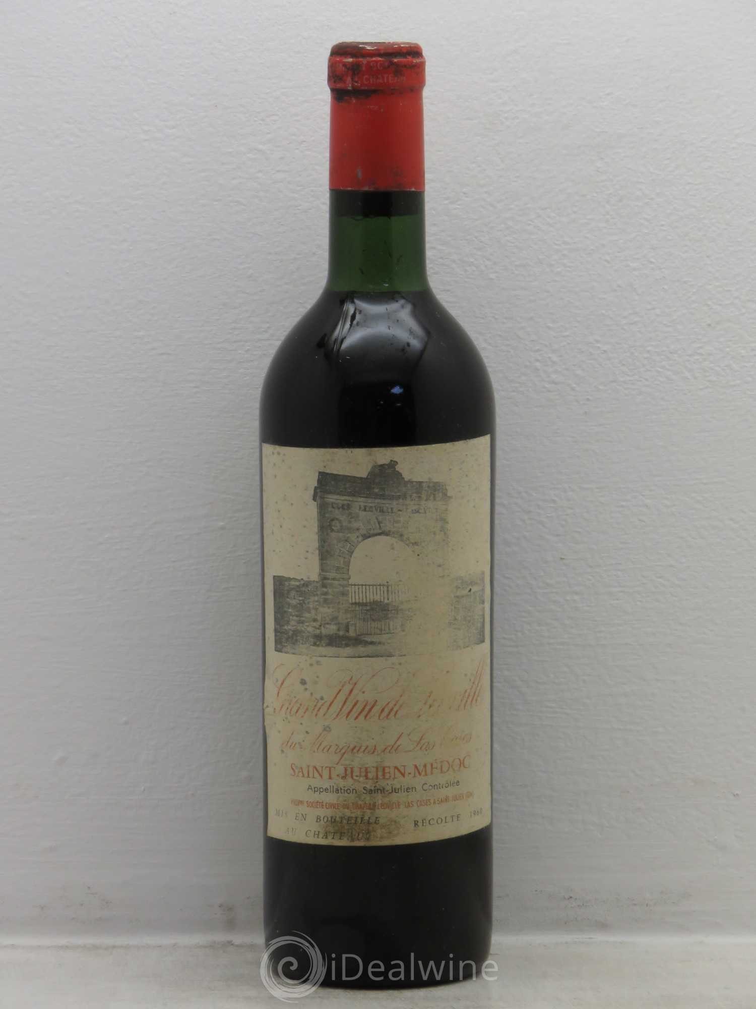 Château Léoville Las Cases 2ème Grand Cru Classé 1960 - Lot de 1 bouteille - 0