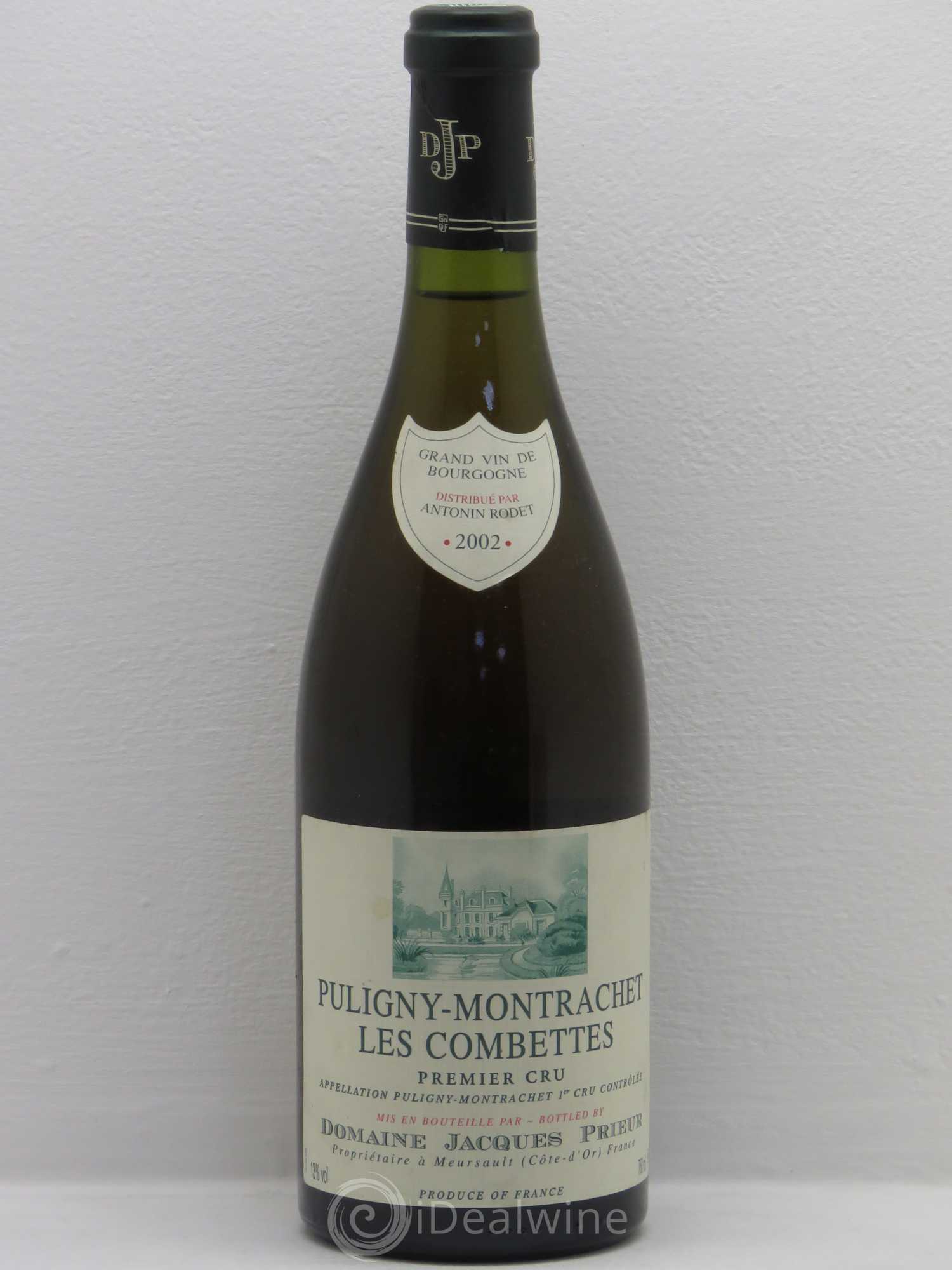 Puligny-Montrachet 1er Cru Les Combettes Jacques Prieur (Domaine) 2002 - Lot de 1 bouteille - 0