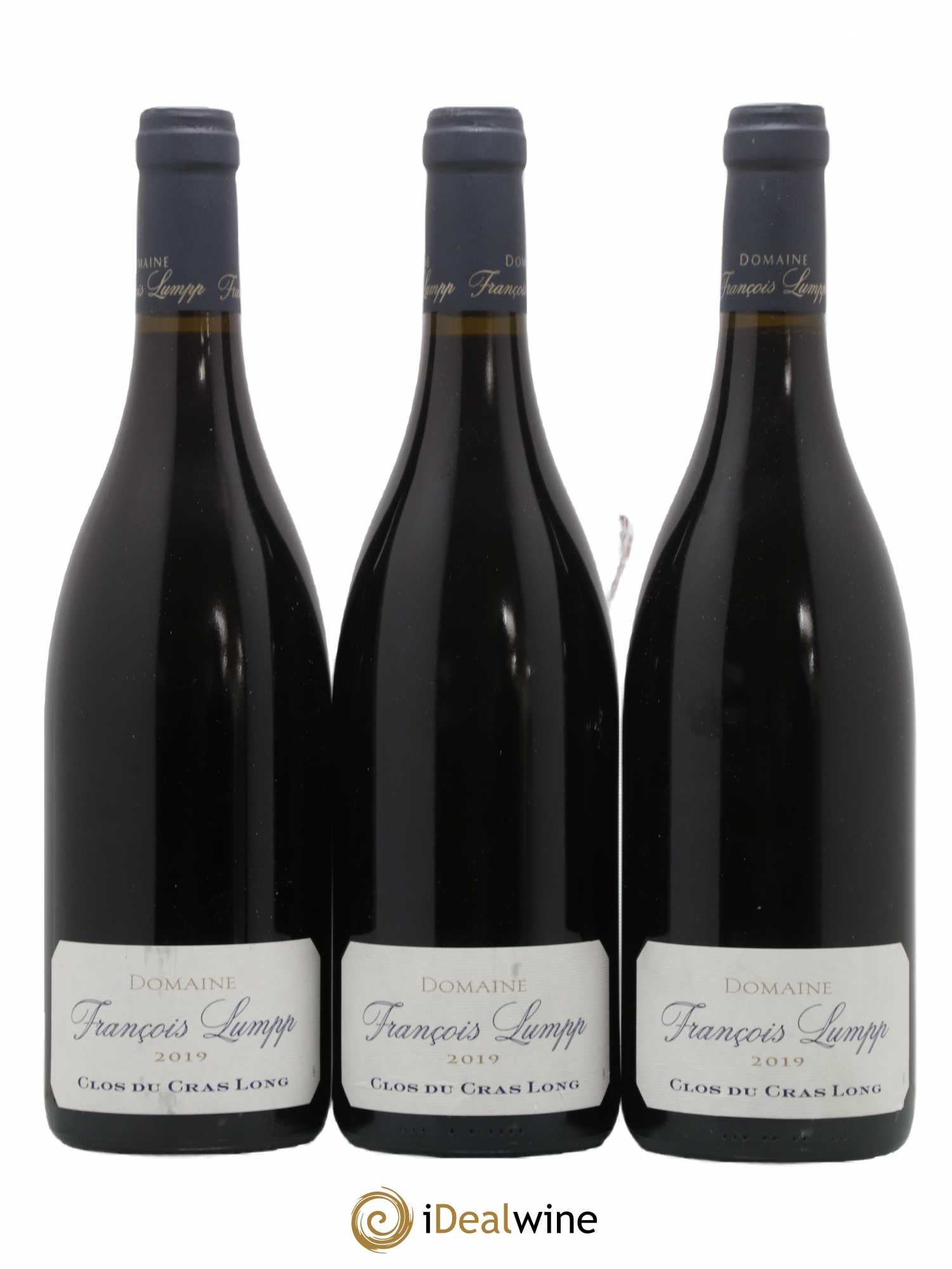 Givry 1er Cru Clos du Cras Long François Lumpp (Domaine) 2019 - Lot de 3 bouteilles - 0