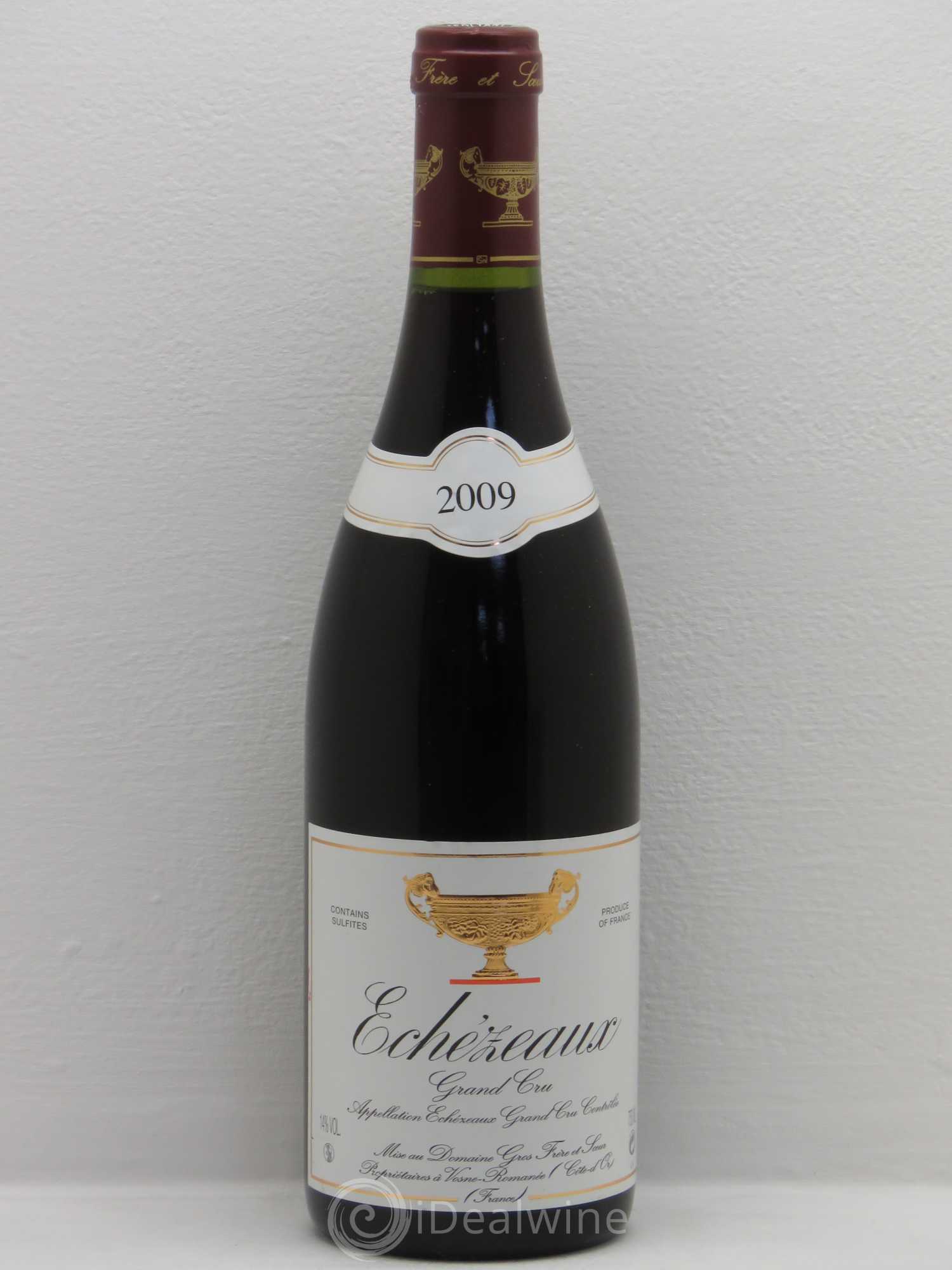 Echezeaux Grand Cru Gros Frère & Soeur 2009 - Lot de 1 bouteille - 0
