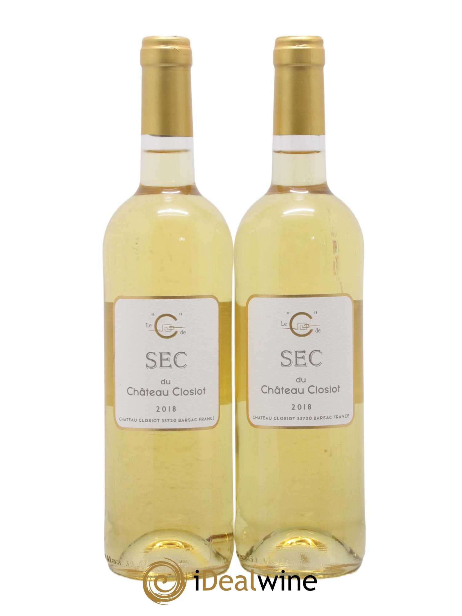 Château Closiot 2018 - Lot de 2 bouteilles - 0