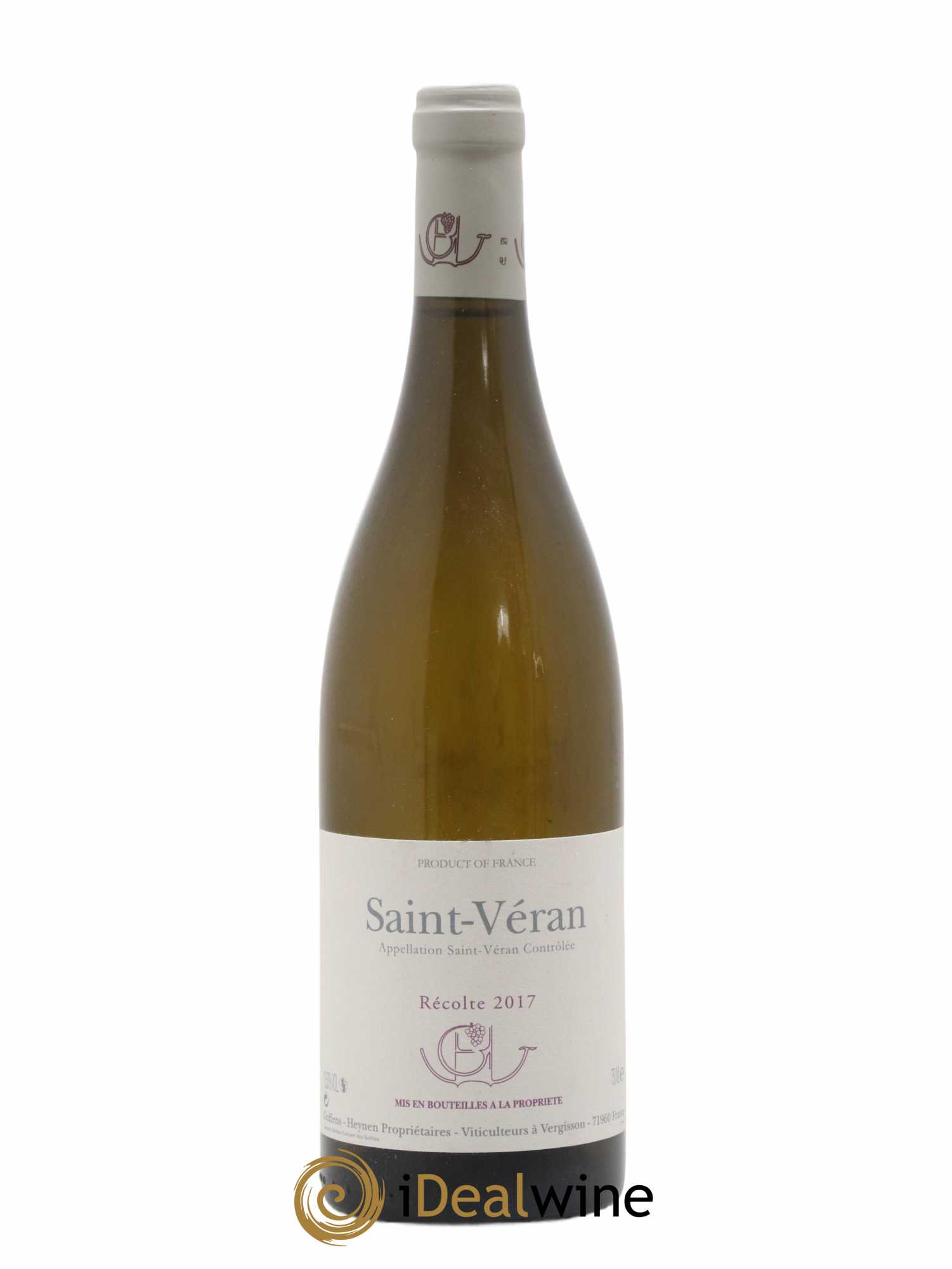 Saint-Véran Guffens-Heynen 2017 - Lot de 1 bouteille - 0