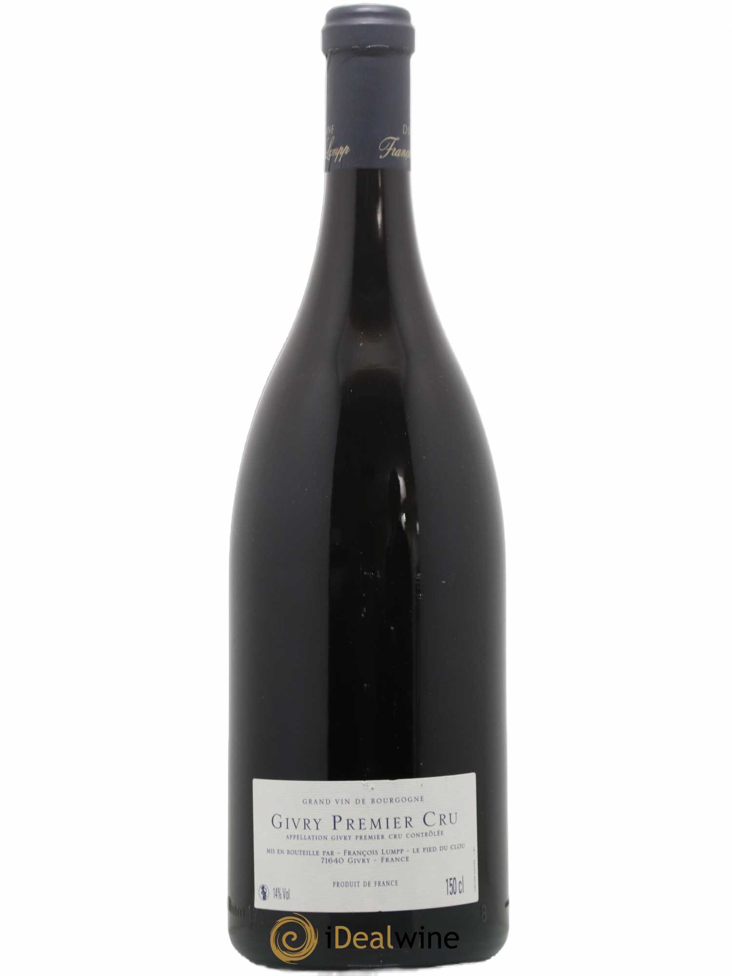 Givry 1er Cru A Vigne Rouge François Lumpp (Domaine) 2019 - Lot of 1 magnum - 1