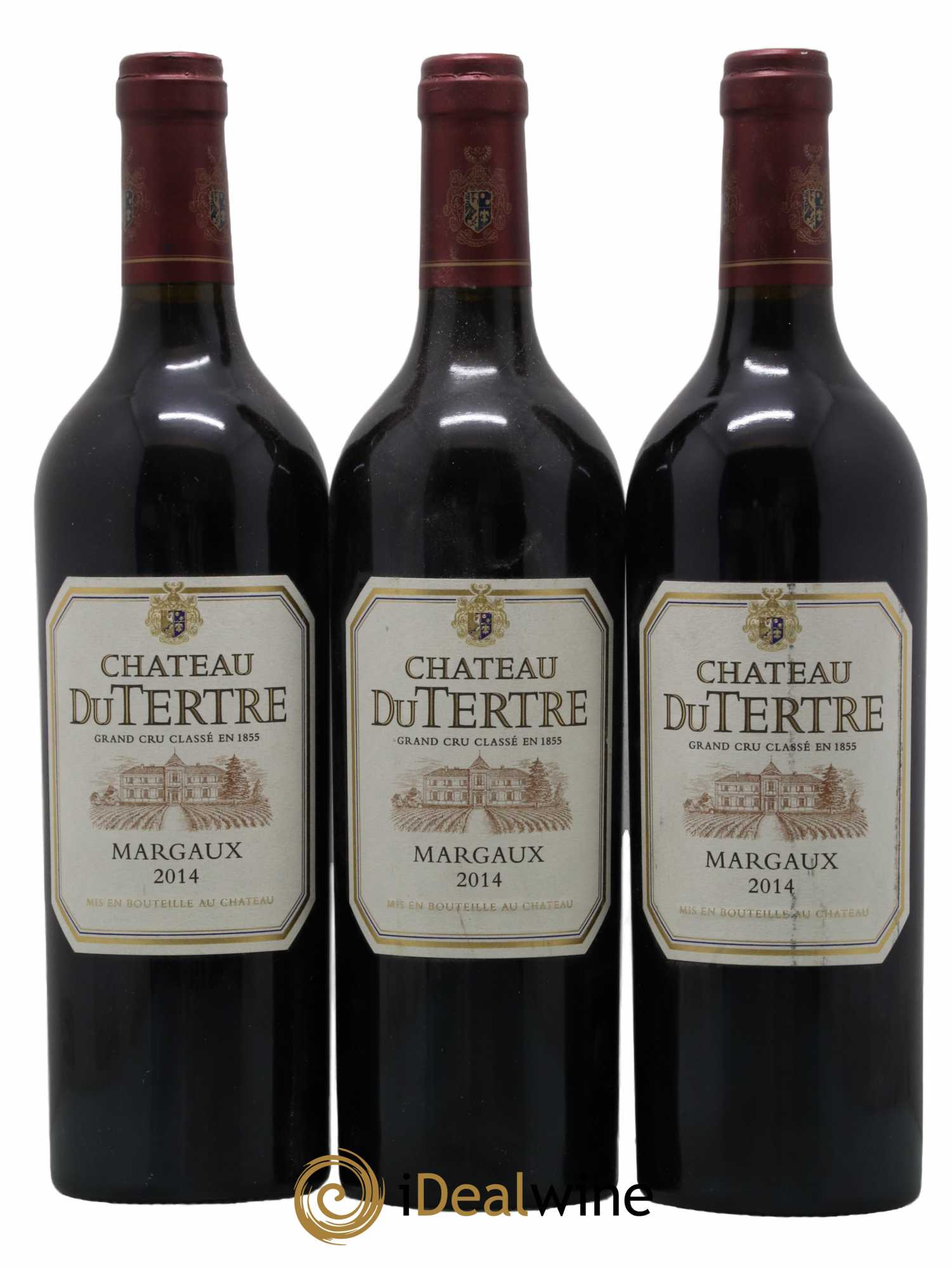 Château du Tertre 5ème Grand Cru Classé 2014 - Lot de 3 bouteilles - 0