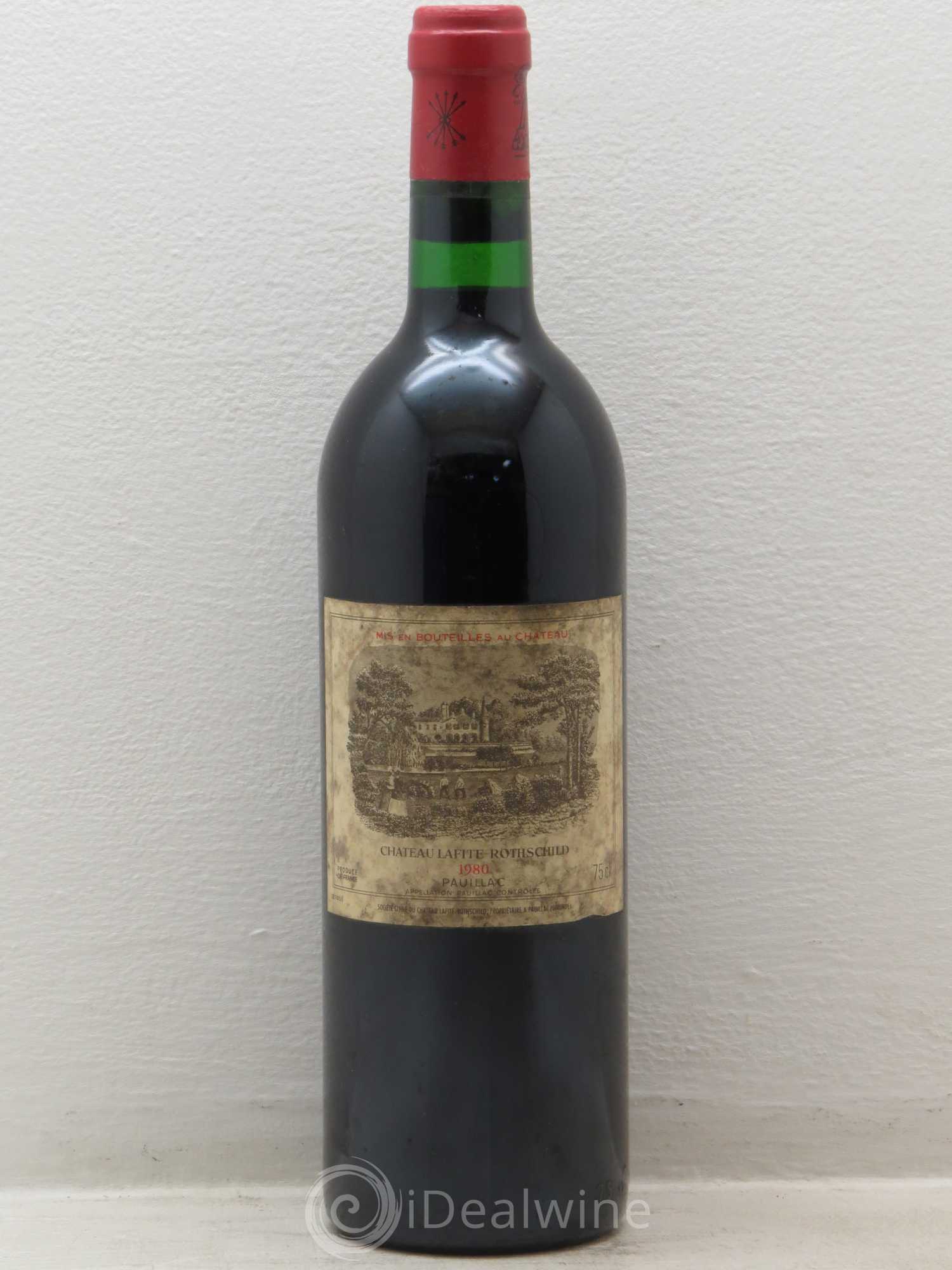 Château Lafite Rothschild 1er Grand Cru Classé 1980 - Lot de 1 bouteille - 0